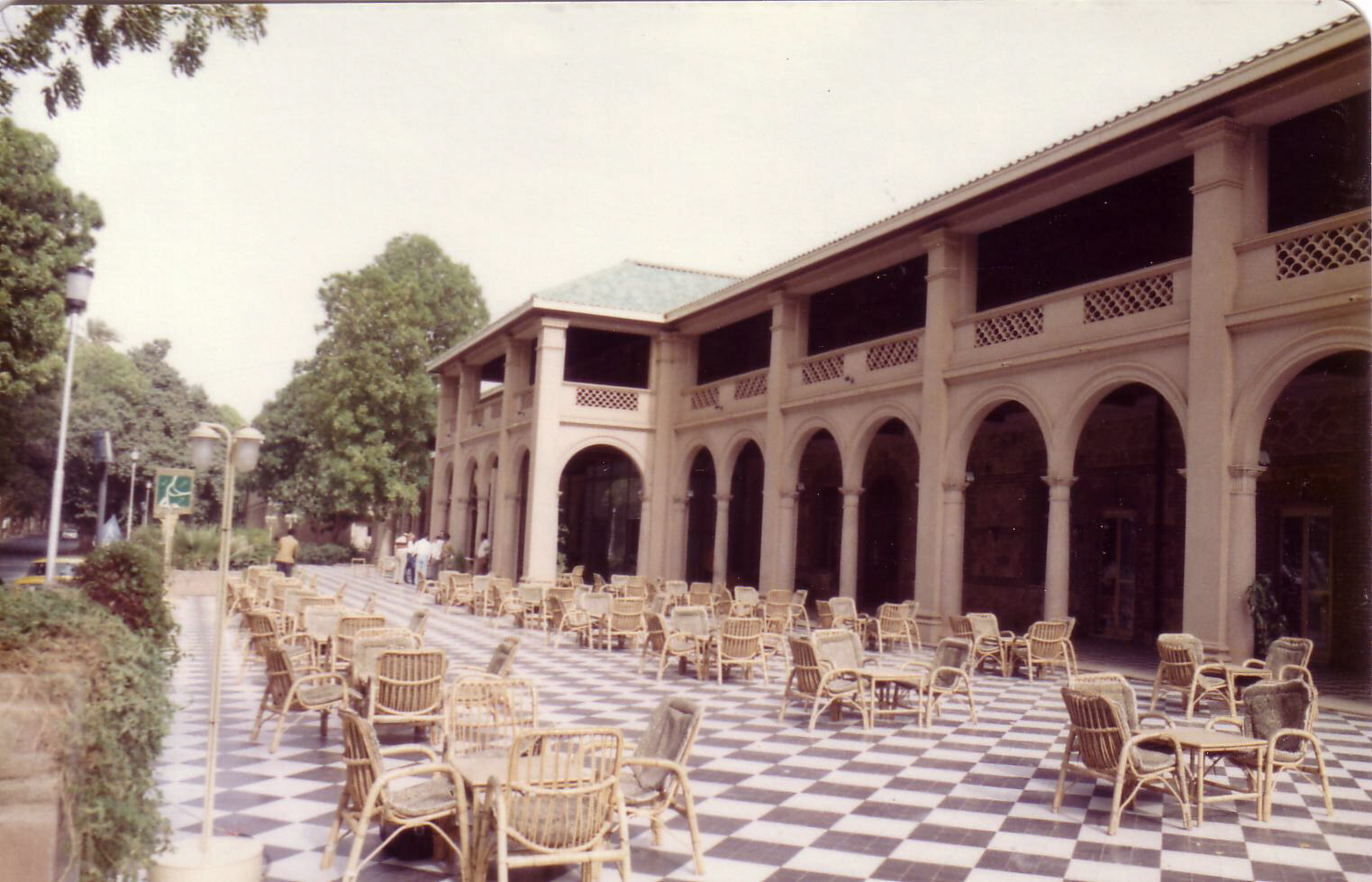 The Grand Hotel by the Blue Nile in Khartoum