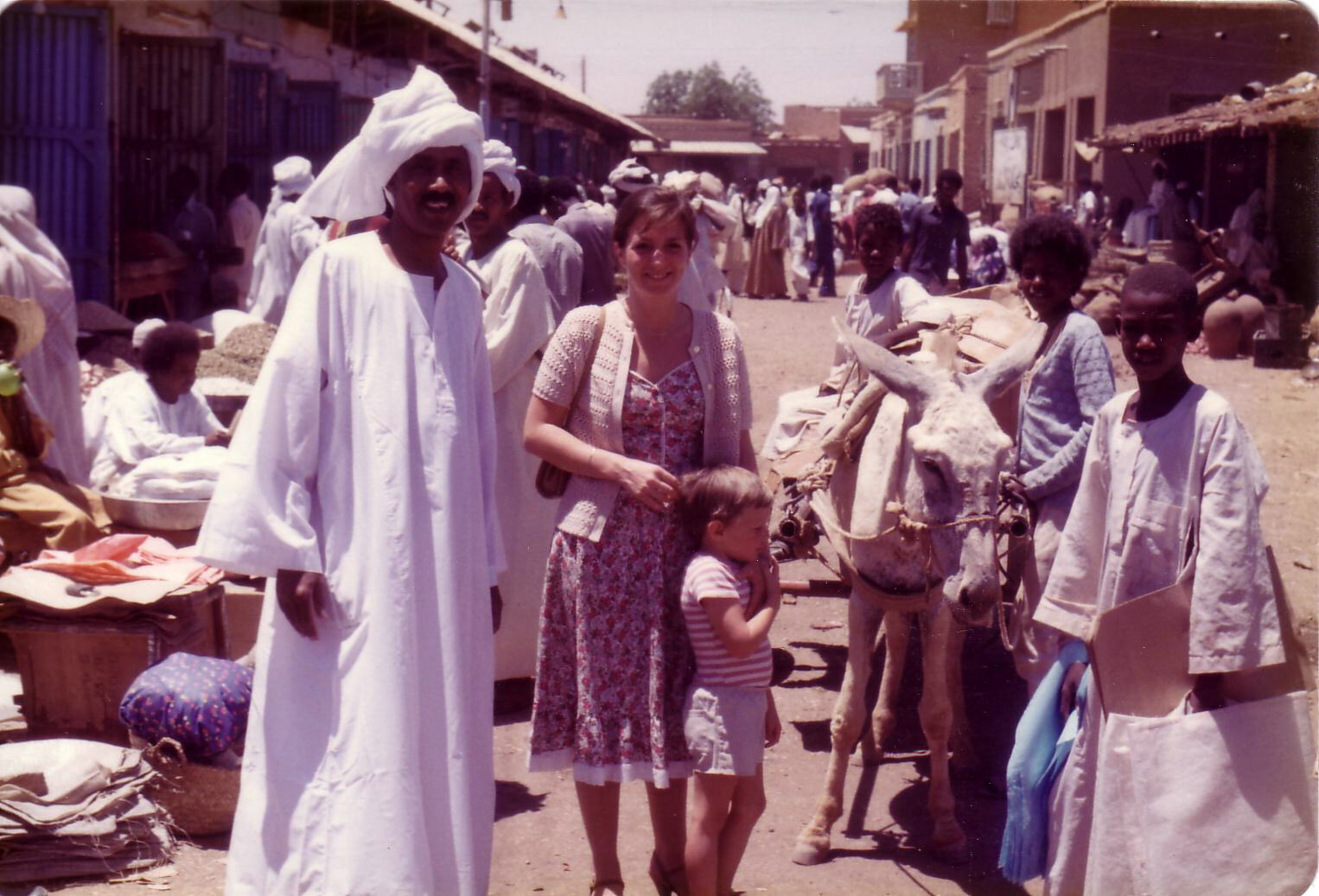 The souk in Omdurman, Sudan