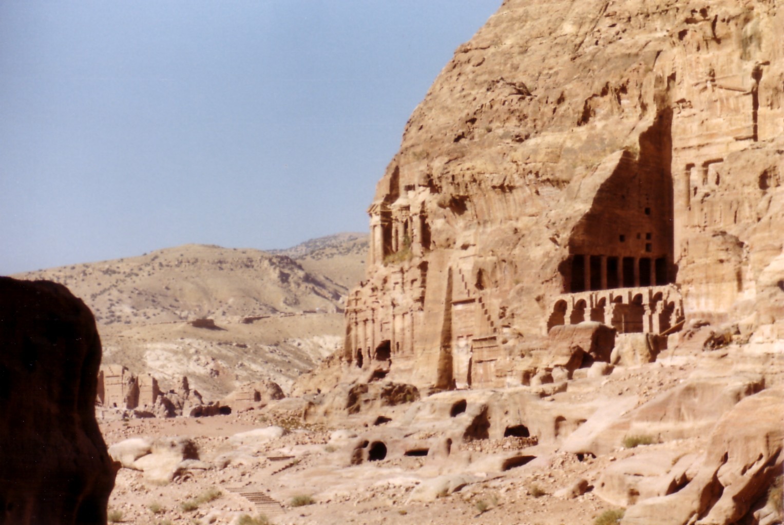 The Nabatean ruins of Petra in Jordan