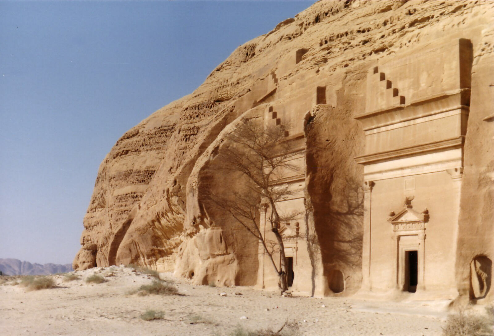 Nabatean tombs at Medain Saleh, Saudi Arabia