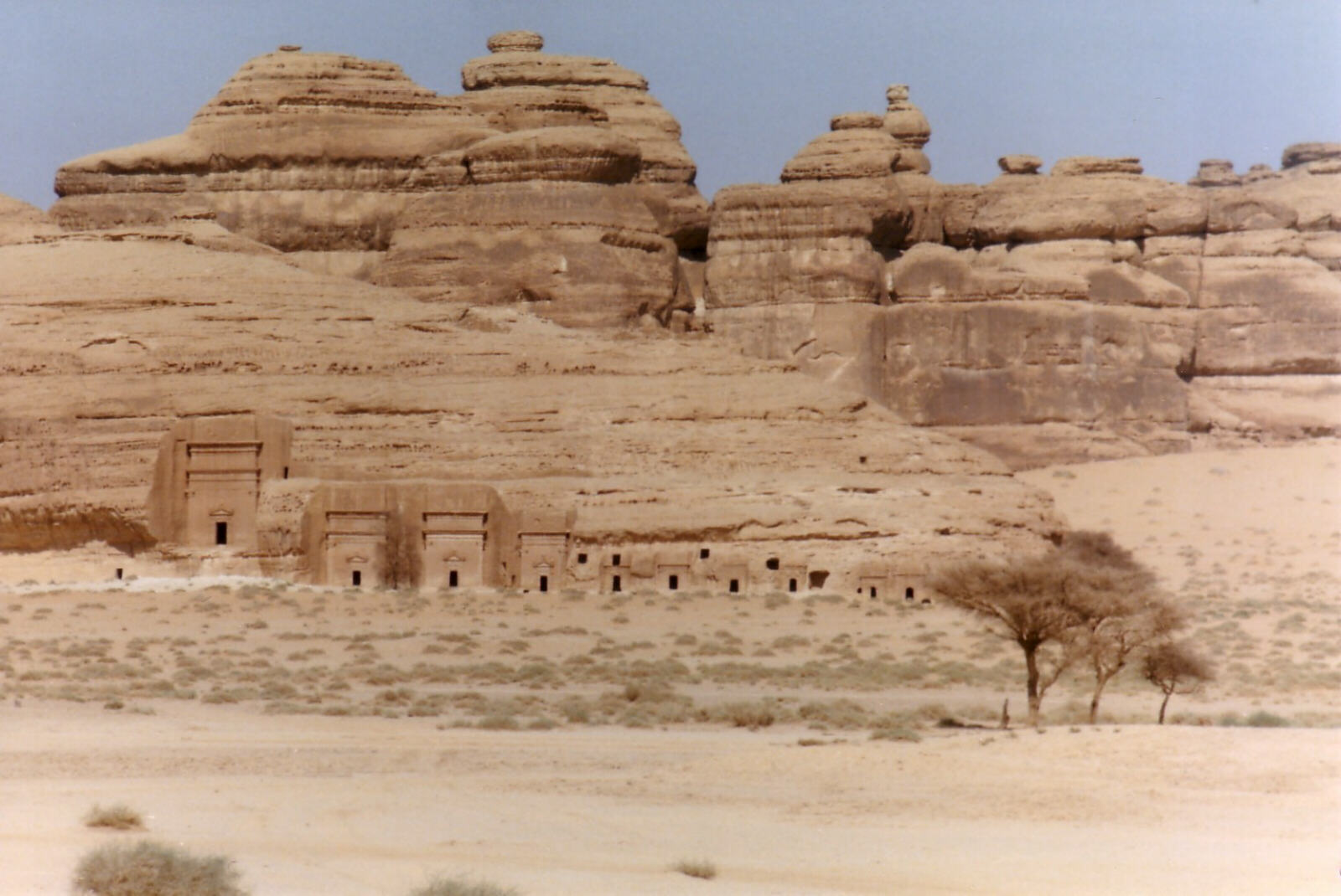 Nabatean tombs at Medain Saleh, Saudi Arabia