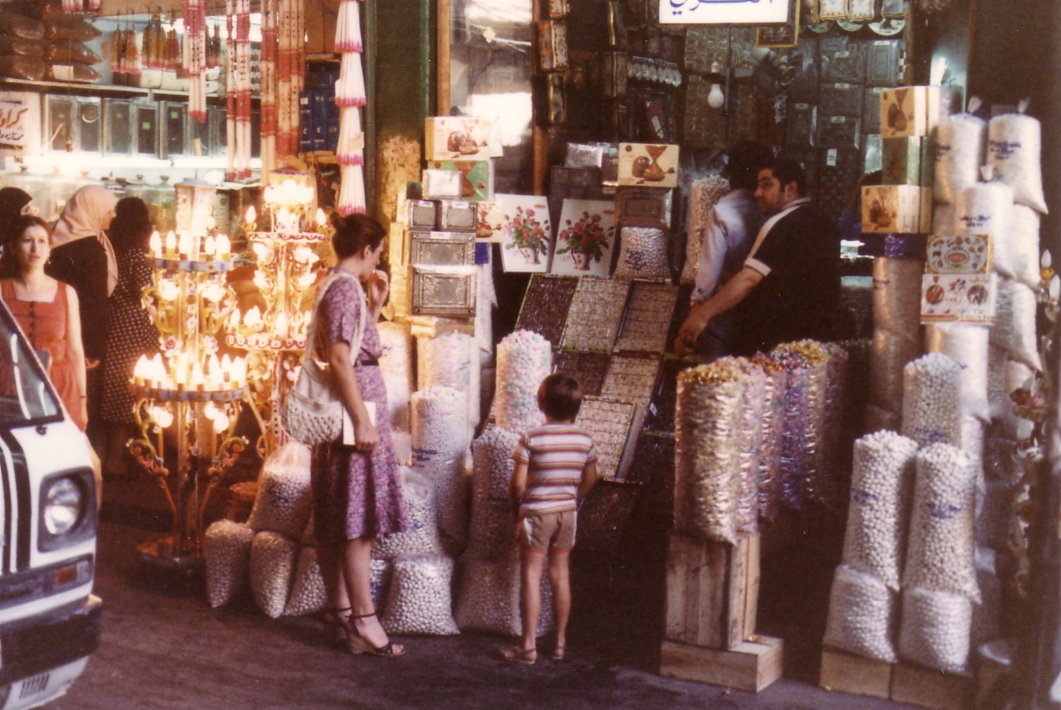 In the souks of Damascus