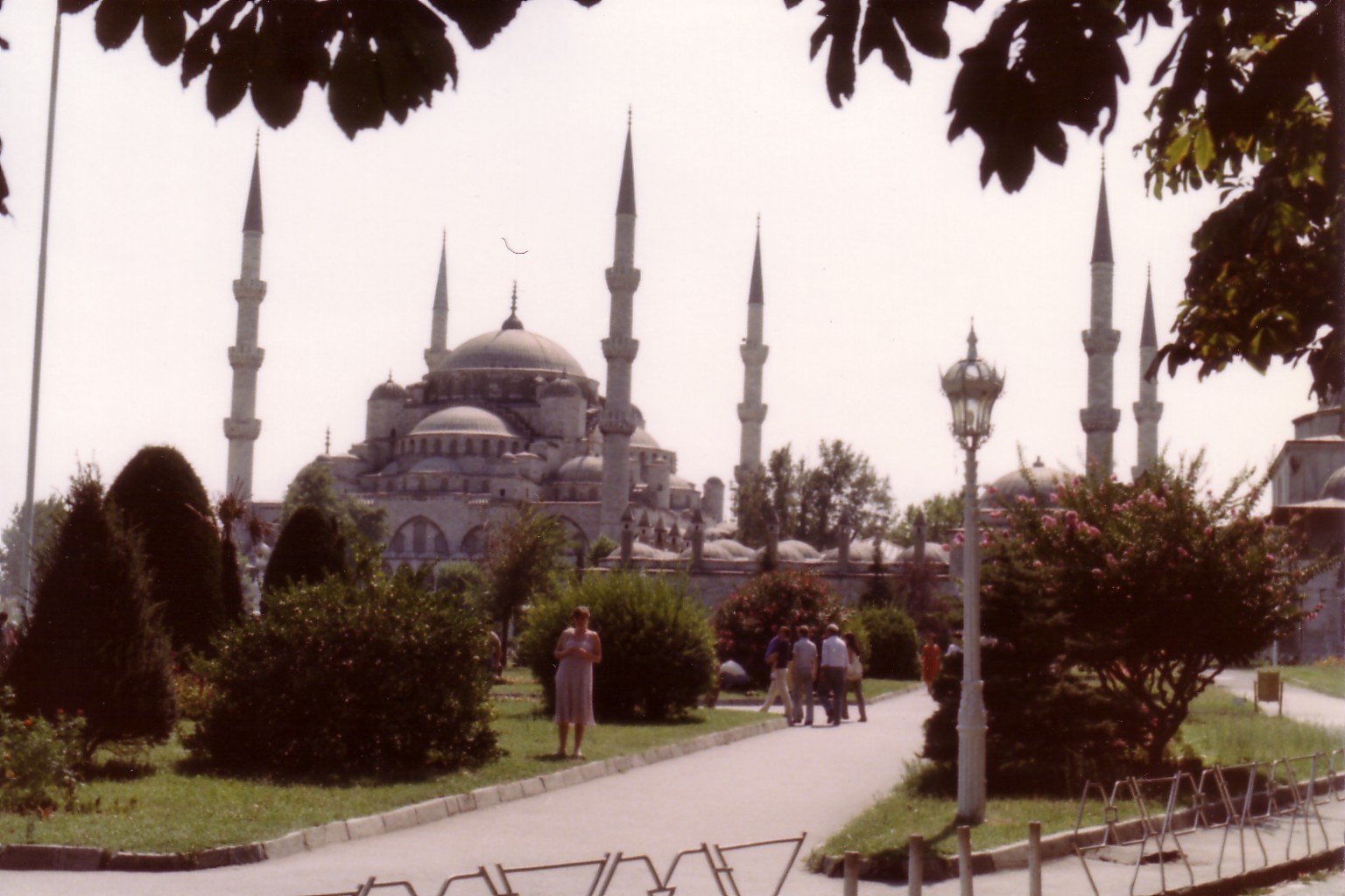 The Sultan Ahmet mosque in Istanbul