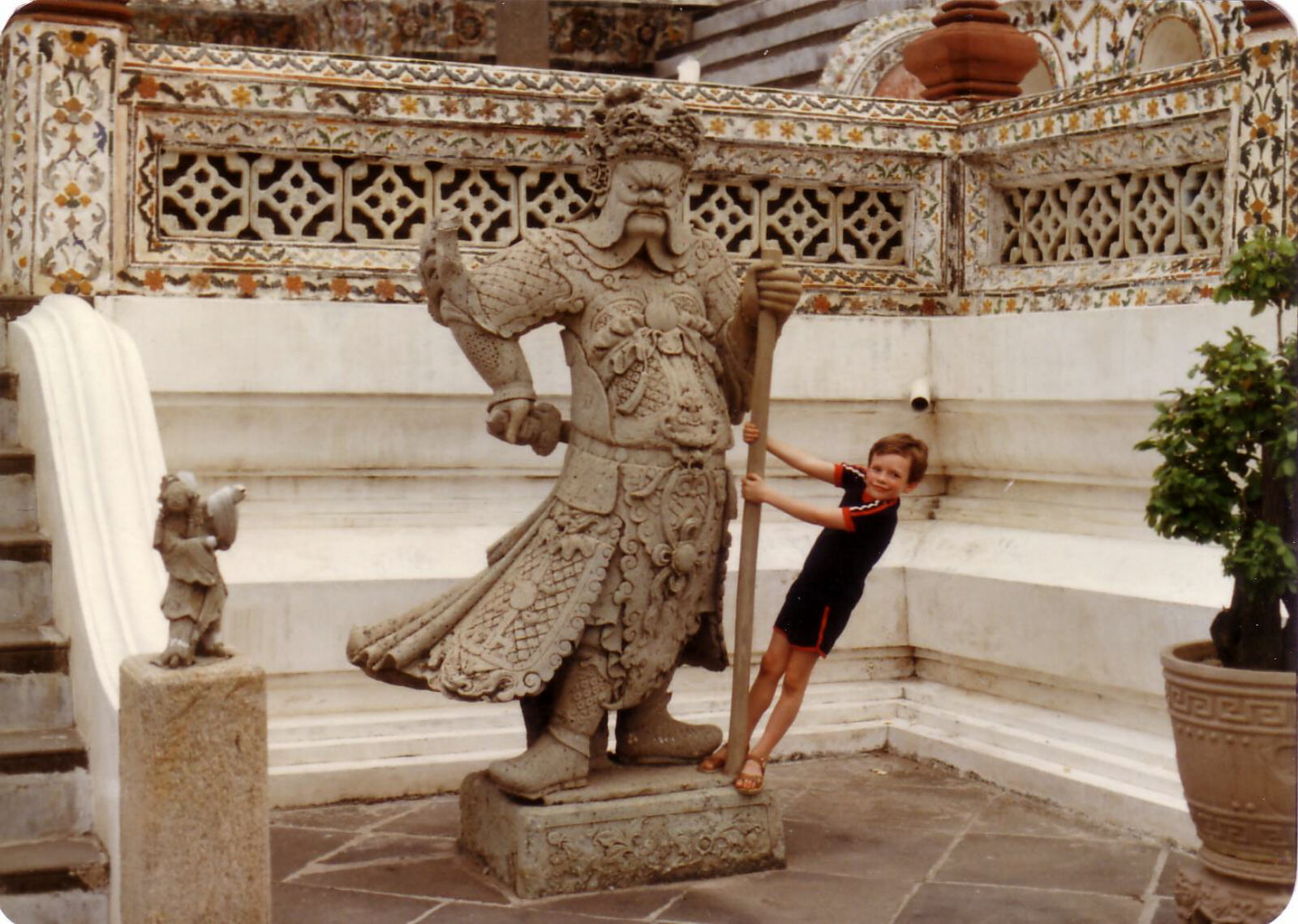 In Wat Arun, Bangkok