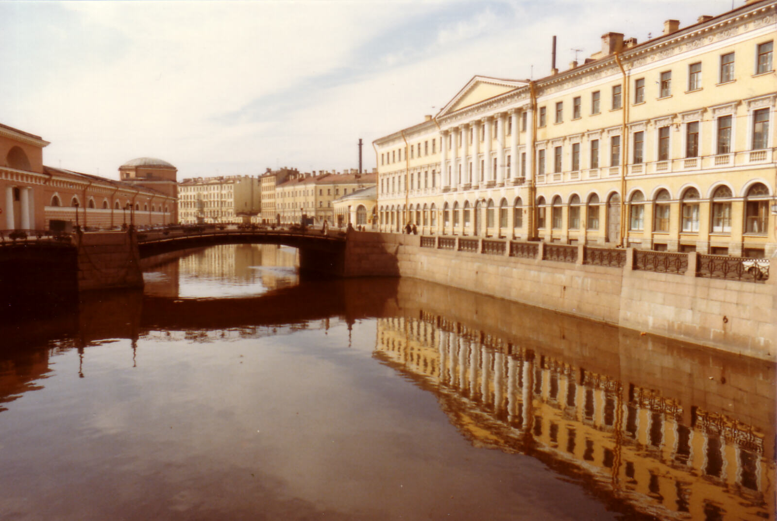 Near the Field of Mars in Leningrad, Russia