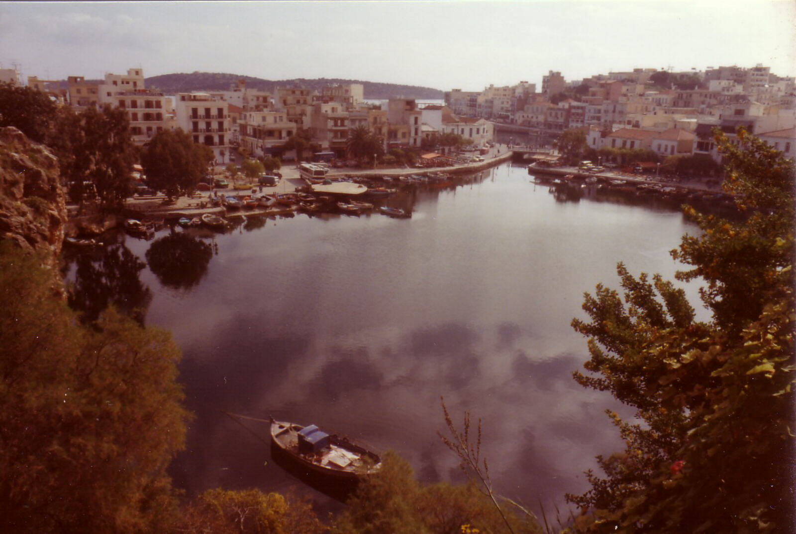 The Venetian port at Rethymnon in Crete