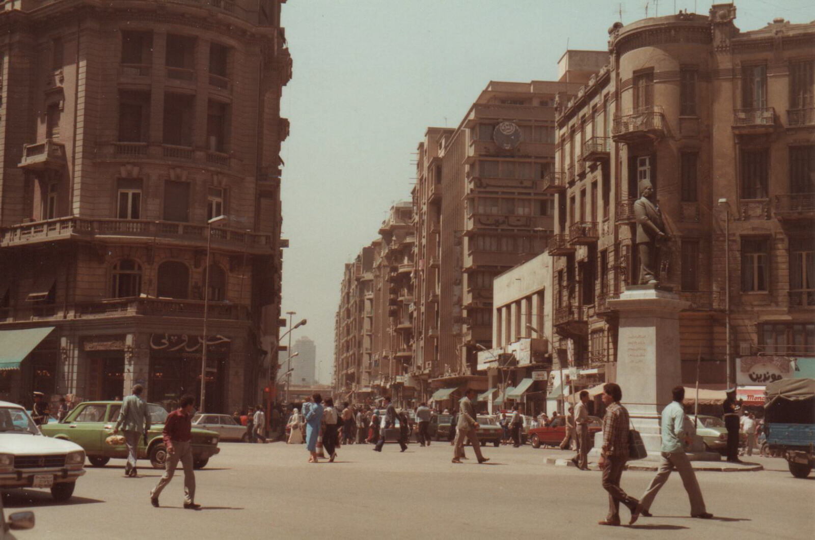 Groppi's tea room on Talaat Harb square in Cairo