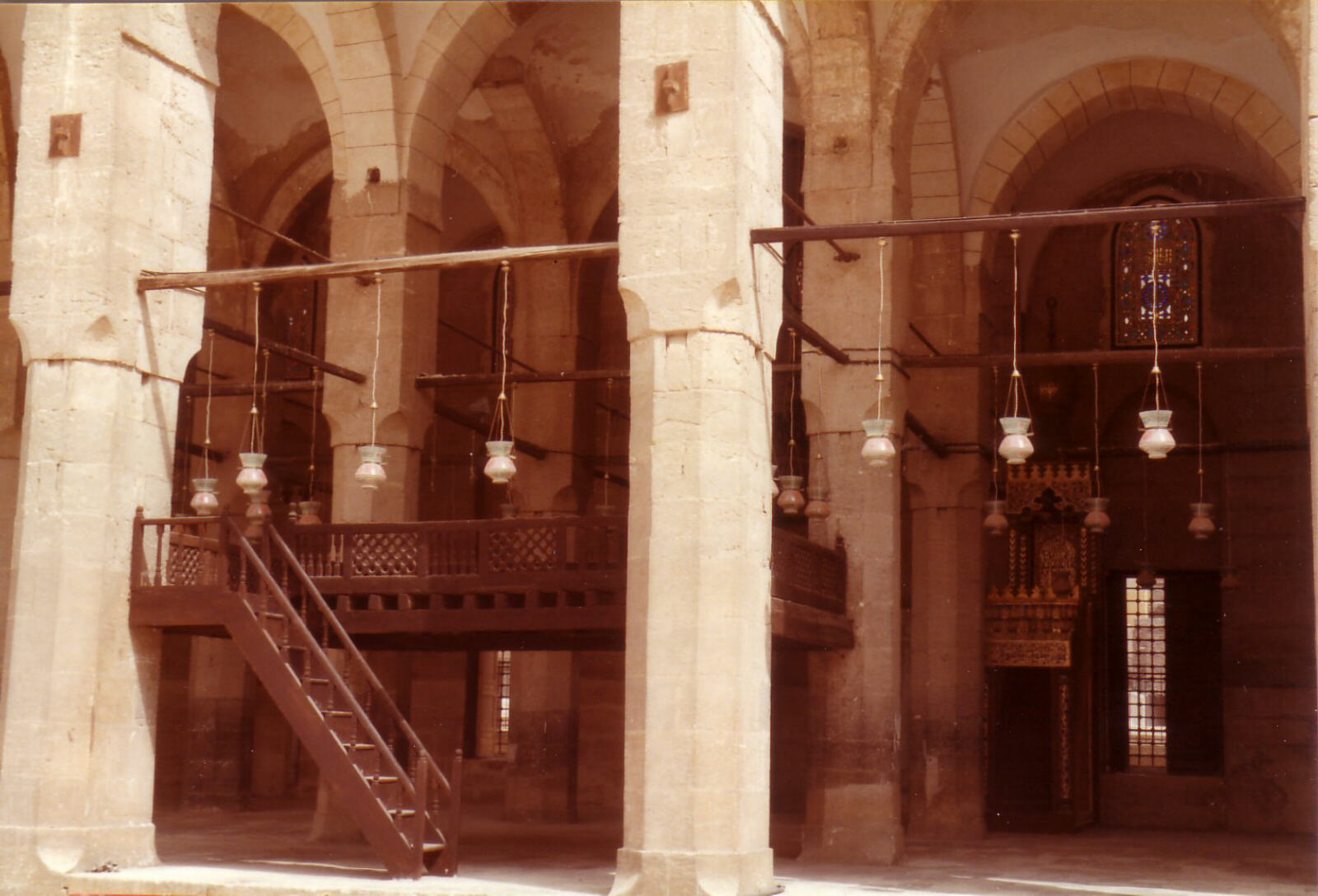 Inside one of the Tombs of the Khalifs in Cairo