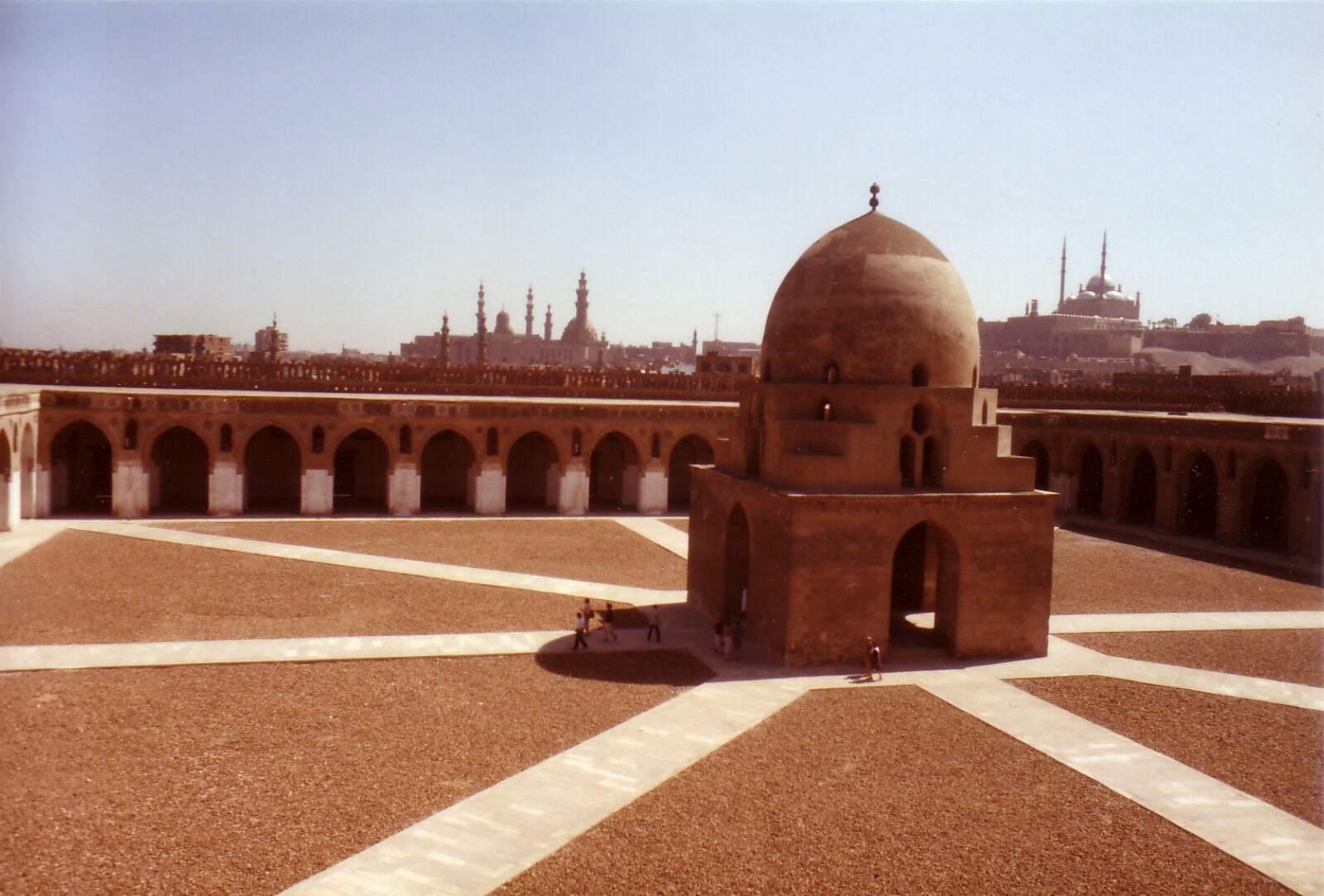 Ibn Tulun mosque in Cairo, Egypt