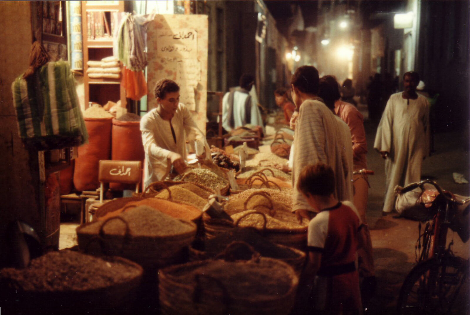 In the souks in Luxor, Egypt