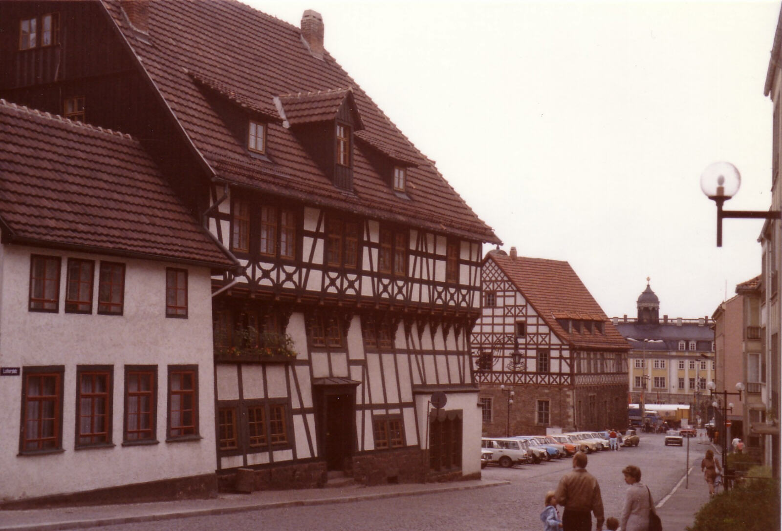 Martin Luther's house in Eisenach, East Germany