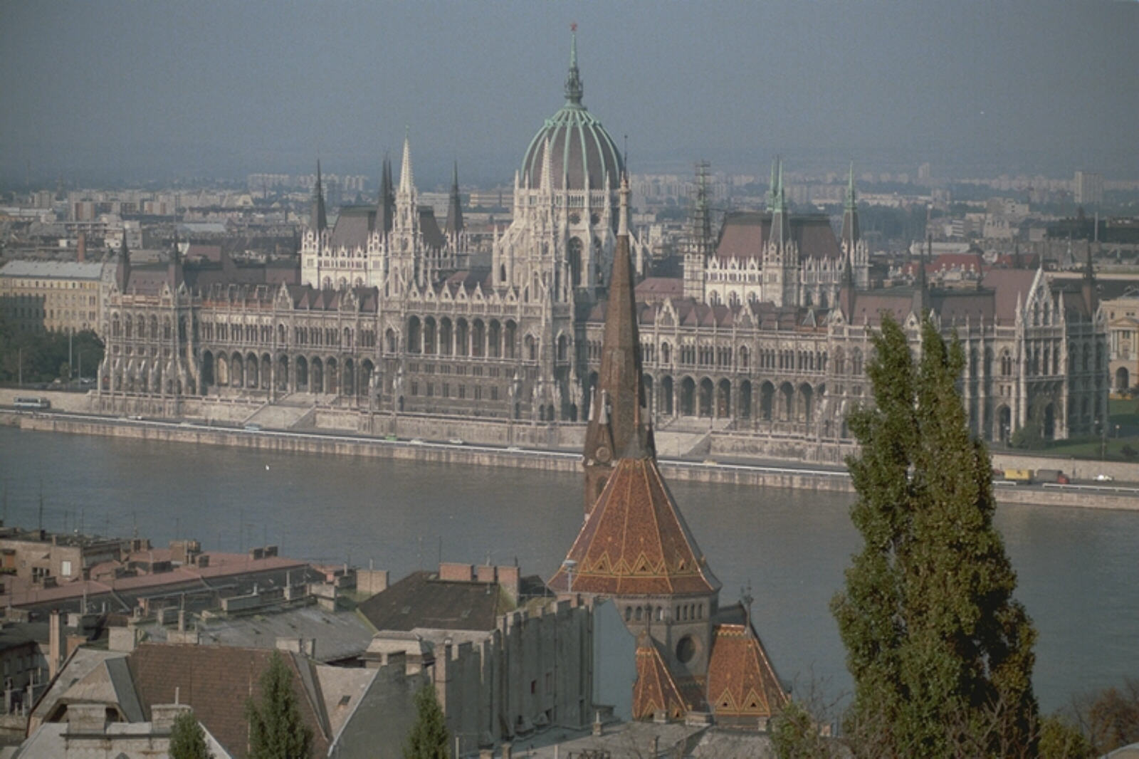 The Parliament building in Budapest