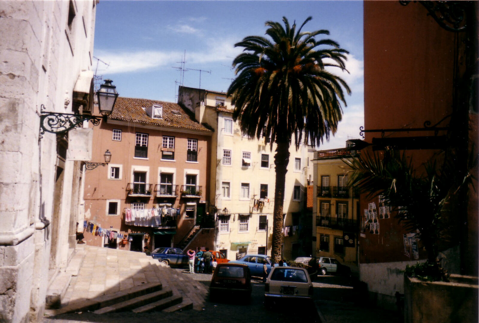 Largo de San Miguel in Alfama district, Lisbon