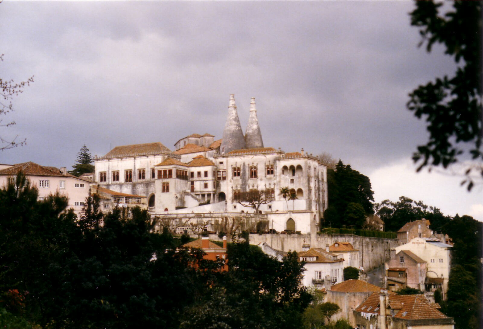 The royal palace at Sintra, Portugal