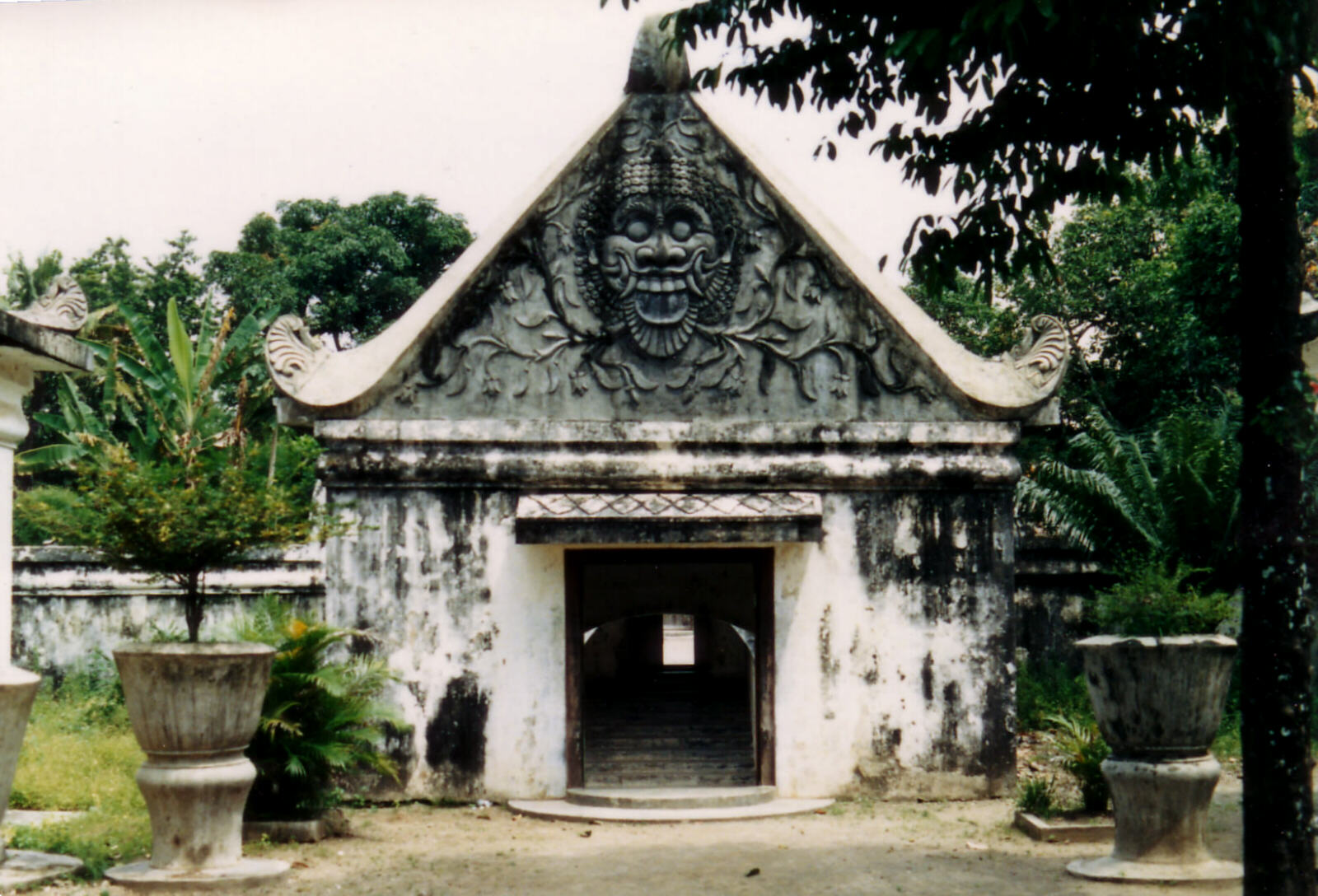 Gateway to the Taman Sari Water Palace in Yogyakarta, Indonesia