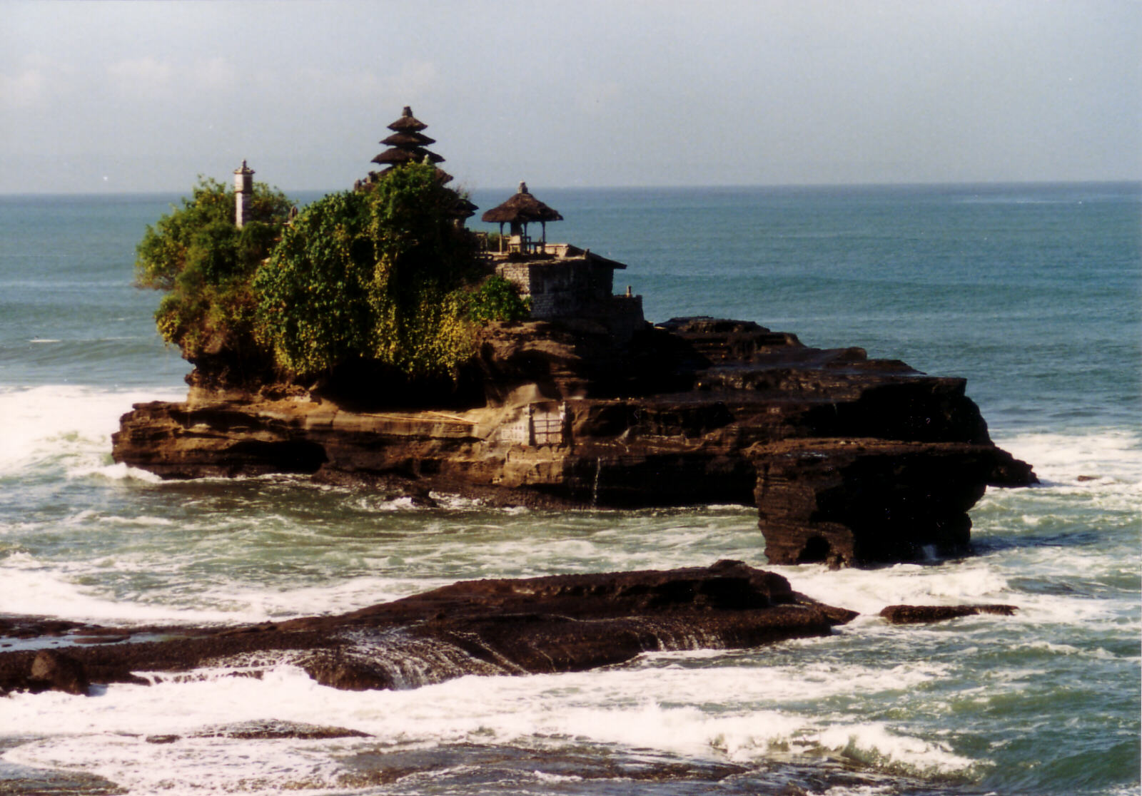 Tannah Lot temple in Bali, Indonesia