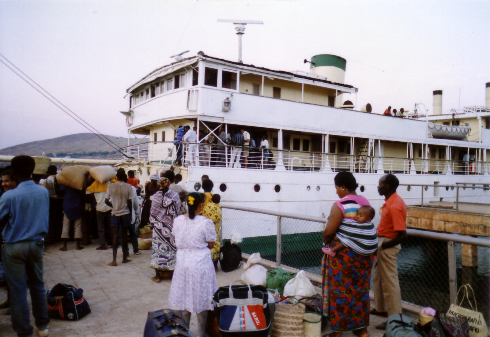 The steamer Liemba on Lake Tanganyika at Kigoma, Tanzania