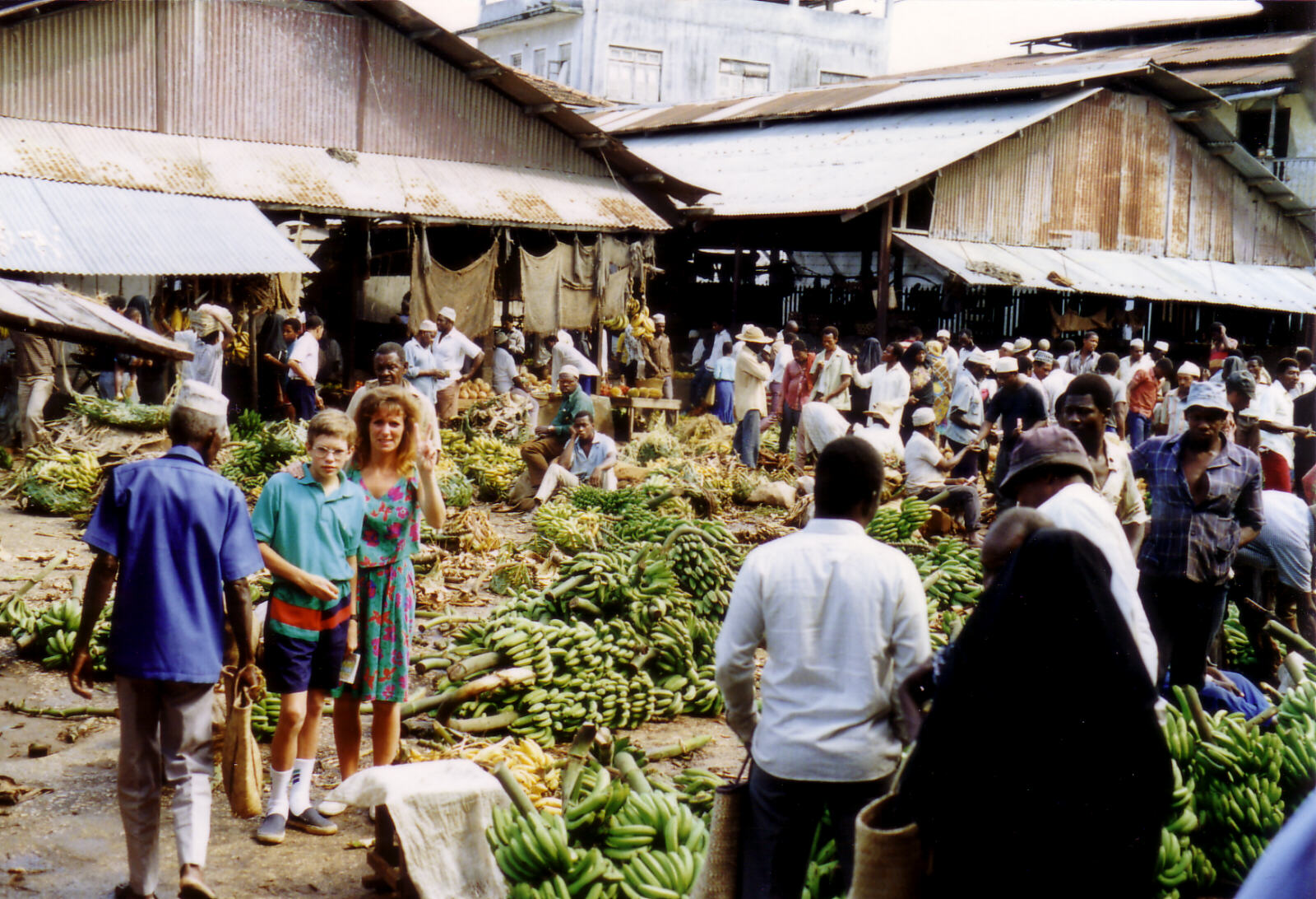 The market in Zanzibar, Tanzania