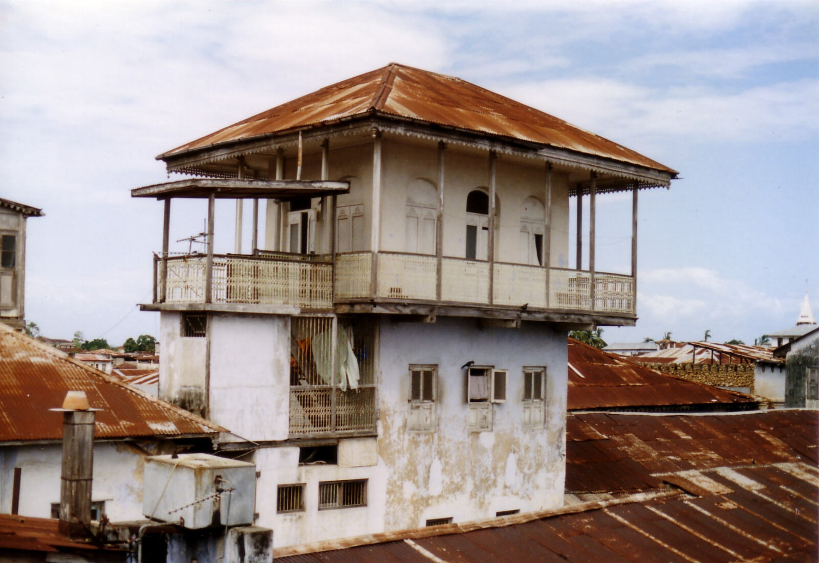 Rooftops of the old town in Zanzibar
