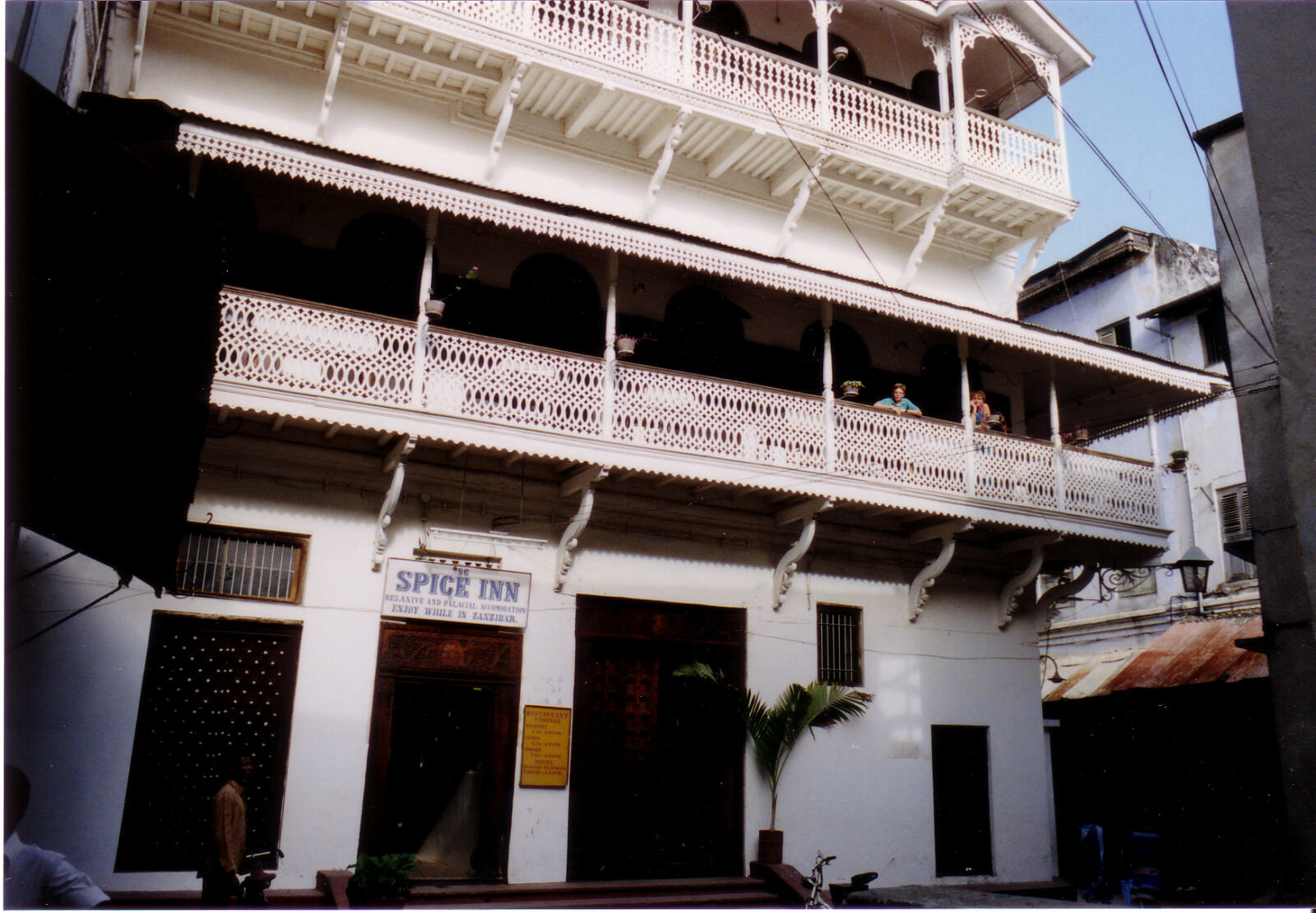 The Spice Inn in the old town, Zanzibar, Tanzania
