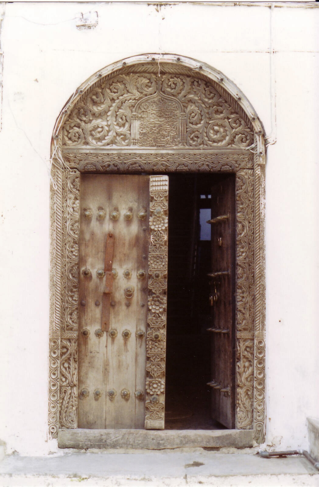 A doorway in the old town, Zanzibar