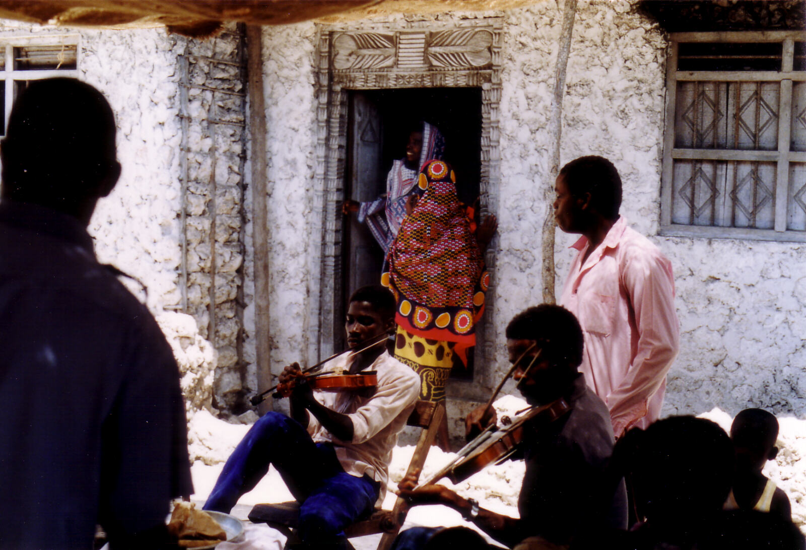 A wedding celebration at Bwejuu, Zanzibar