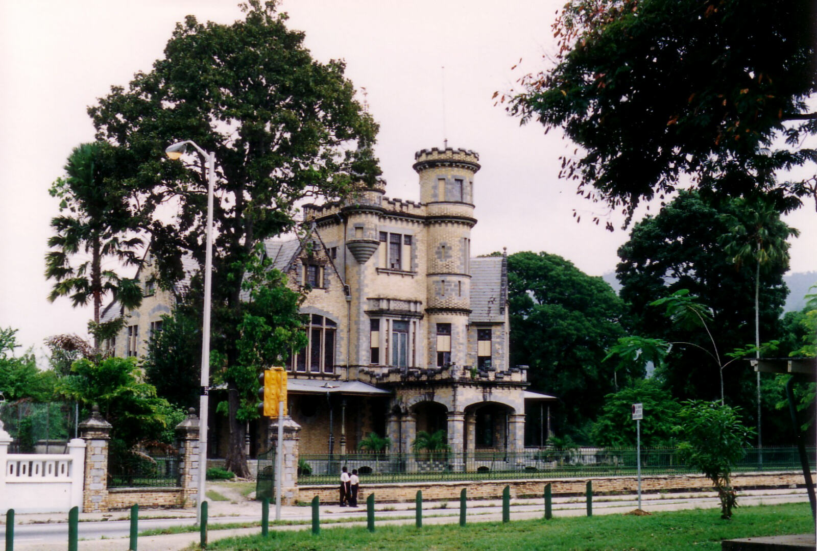 The Castle, one of the 'magnificent seven' in Port of Spain, Trinidad