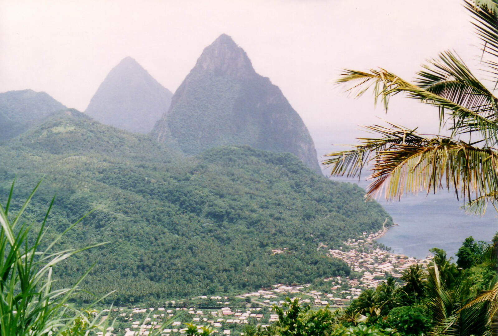 The Pitons, St Lucia, Caribbean