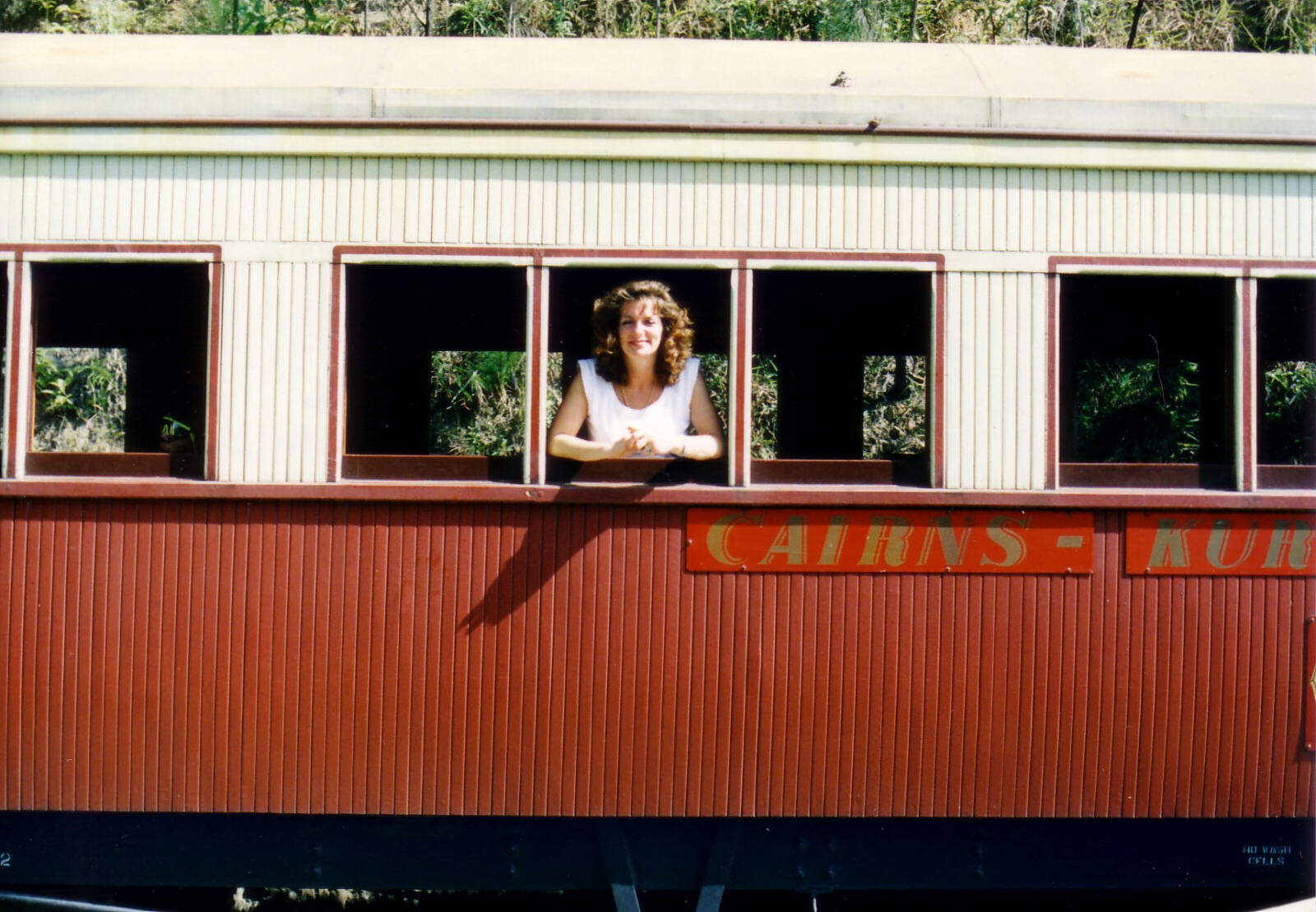 On the Cairns to Kuranda railway, Australia