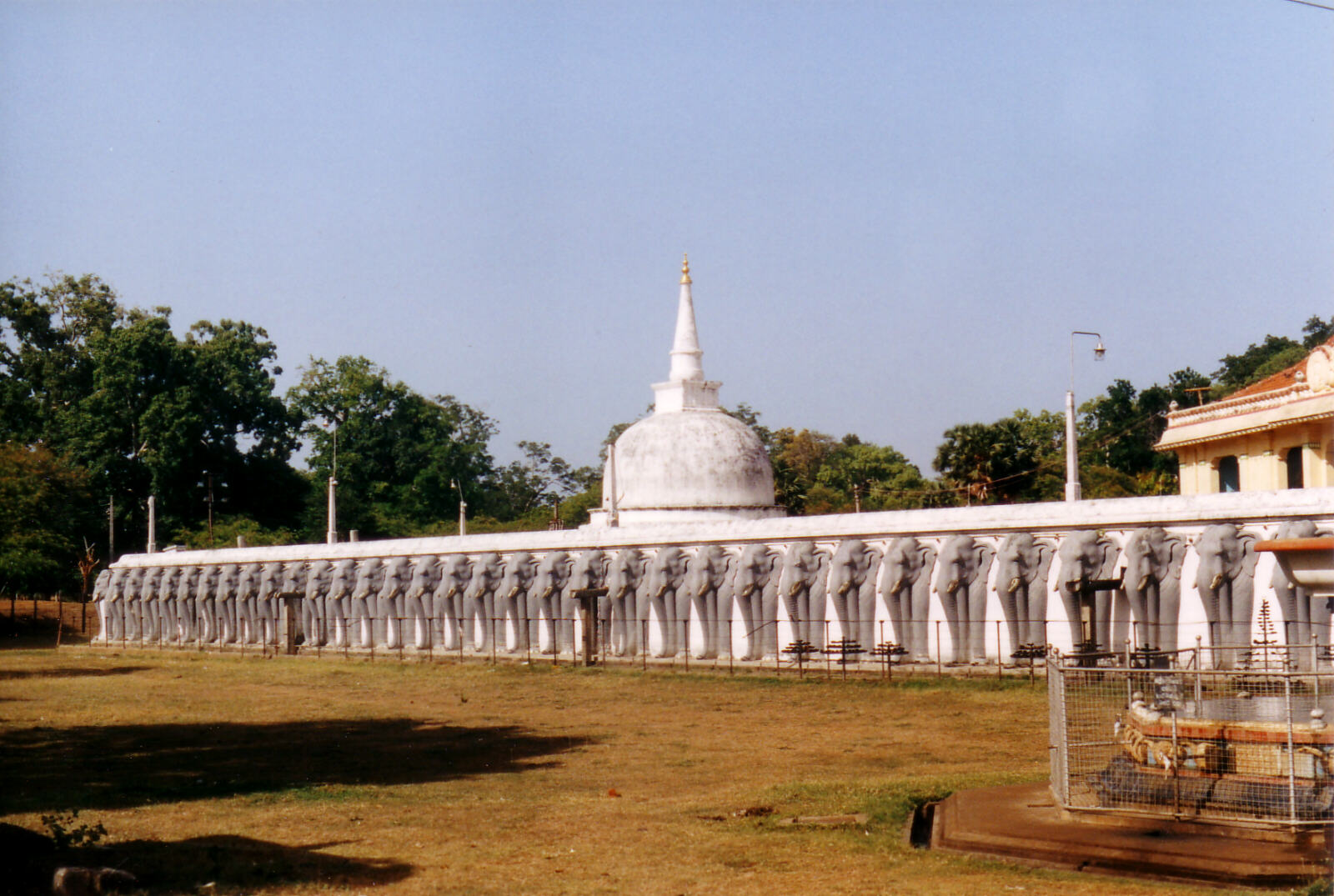 Ruvanvelisaya Dagoba at Anuradhapura, Sri Lanka