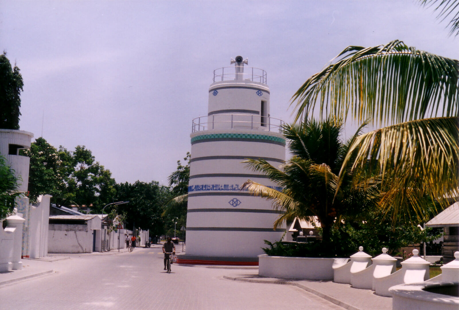 The minaret of the Friday Mosque in Mal, Maldives