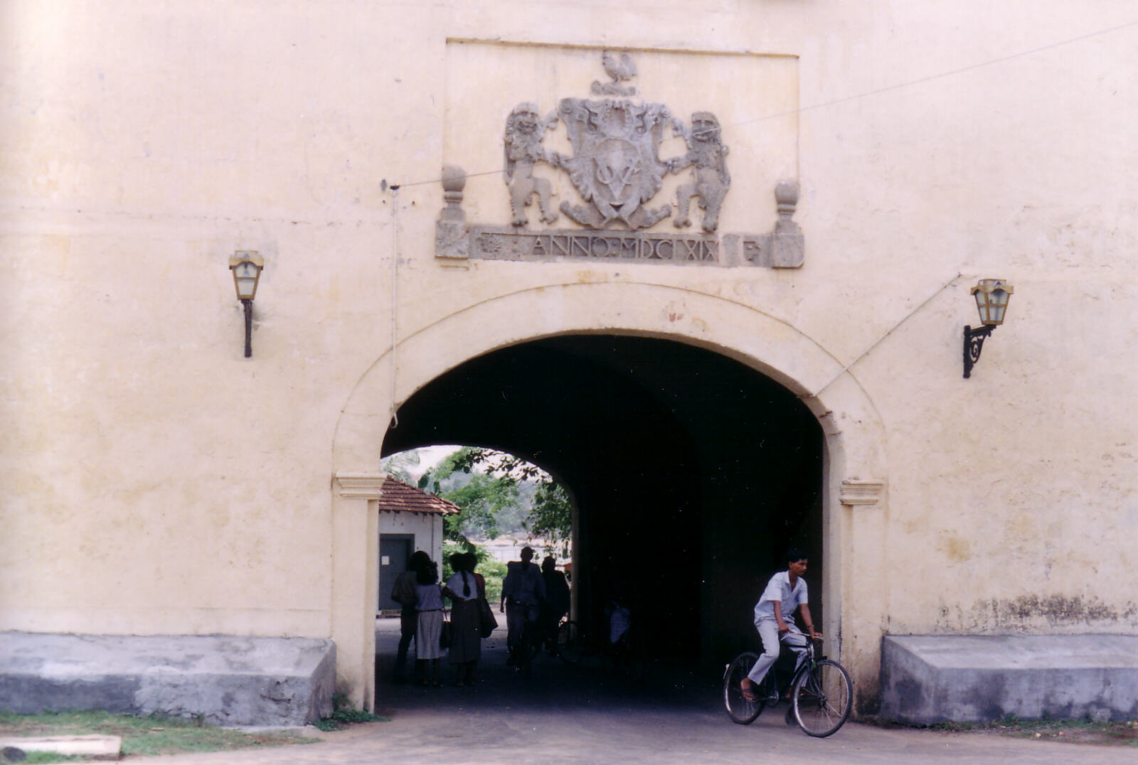 The gateway into the fort, Galle, Sri Lanka