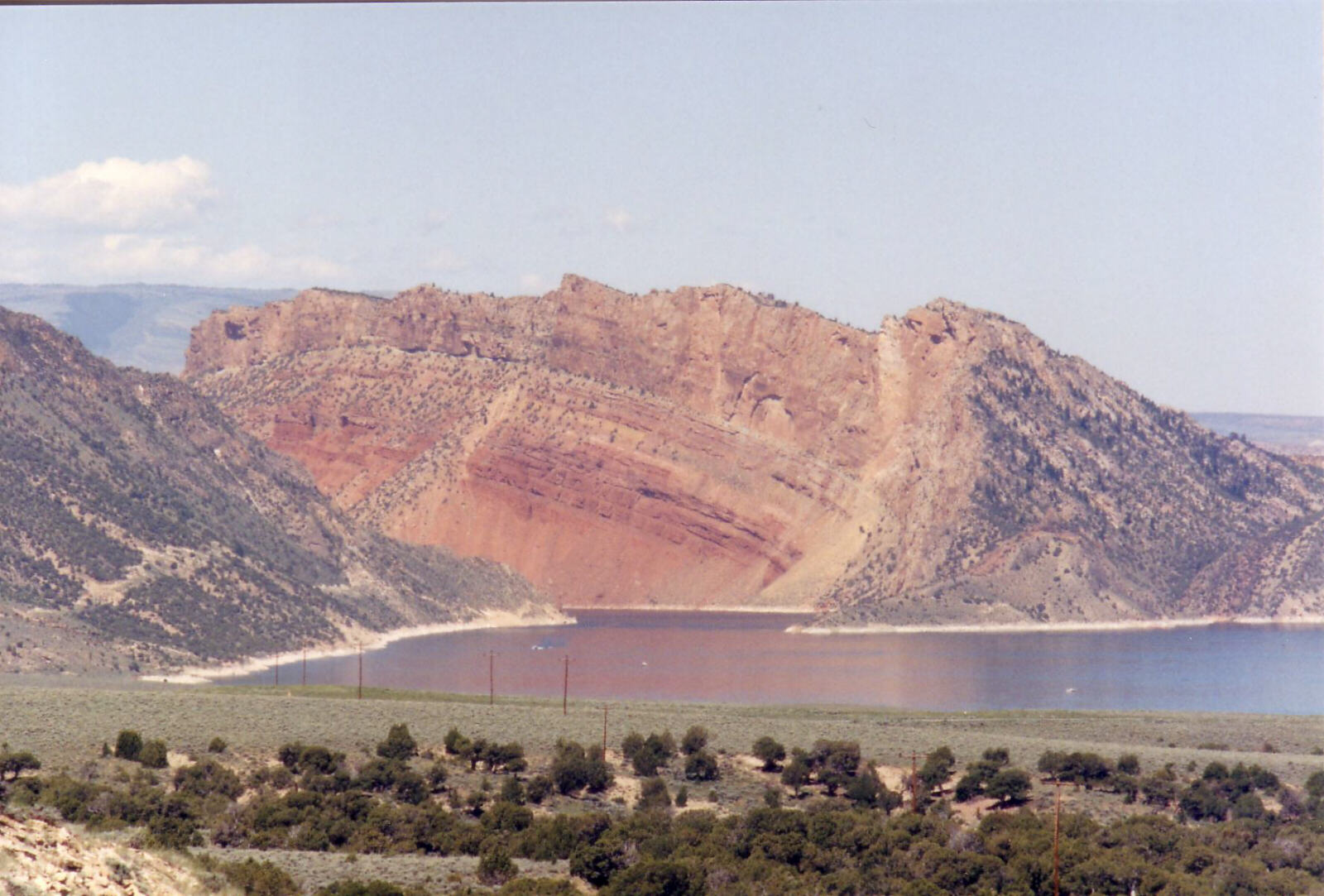 Flaming Gorge in Utah, USA