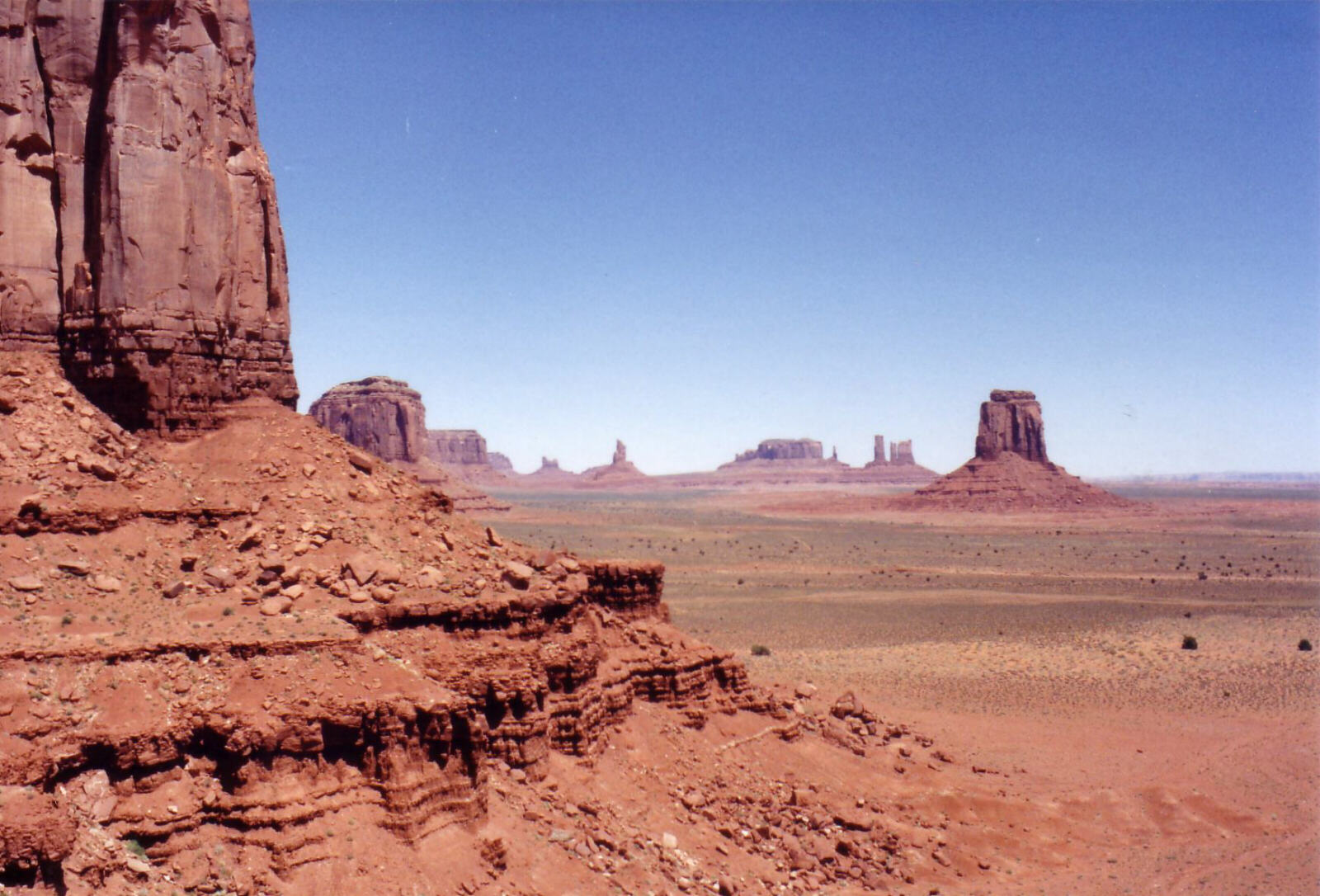 Monument Valley from 'North Window', Utah-Arizona, USA