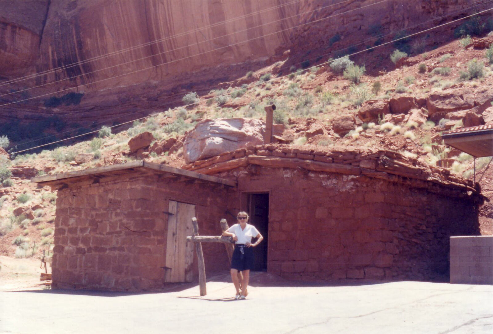 John Wayne's cabin at Goulding's trading post in Monument Valley, Utah