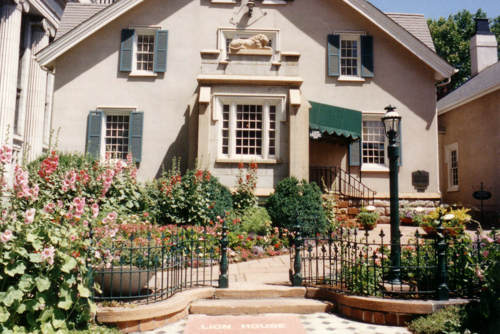 The Lion House in Salt Lake City, Utah, USA