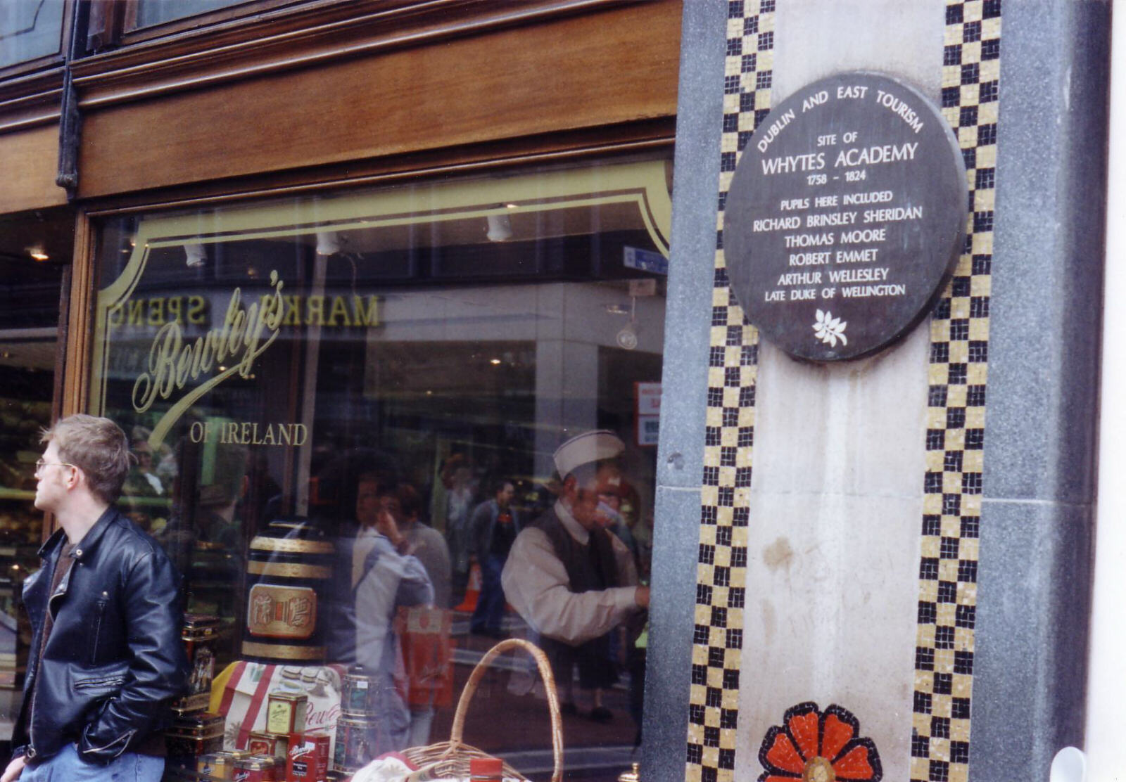 Bewley's coffee shop, once Samuel Whyte's academy, Grafton Street, Dublin