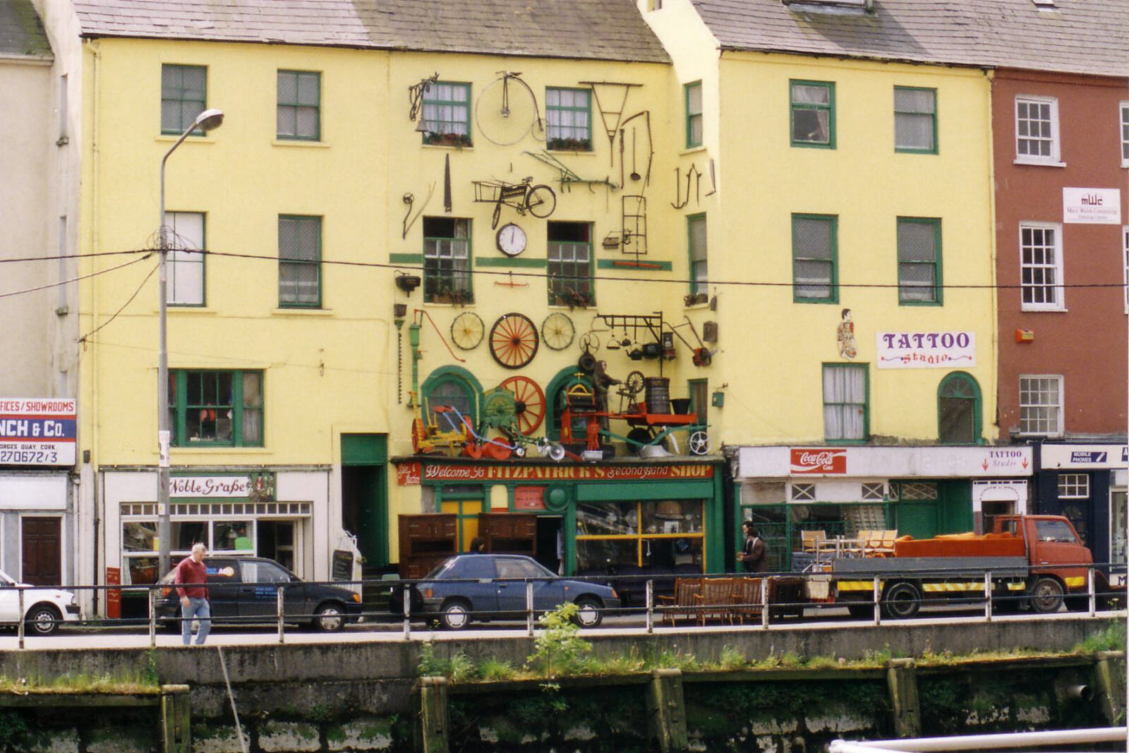 A second-hand shop in Cork, Ireland