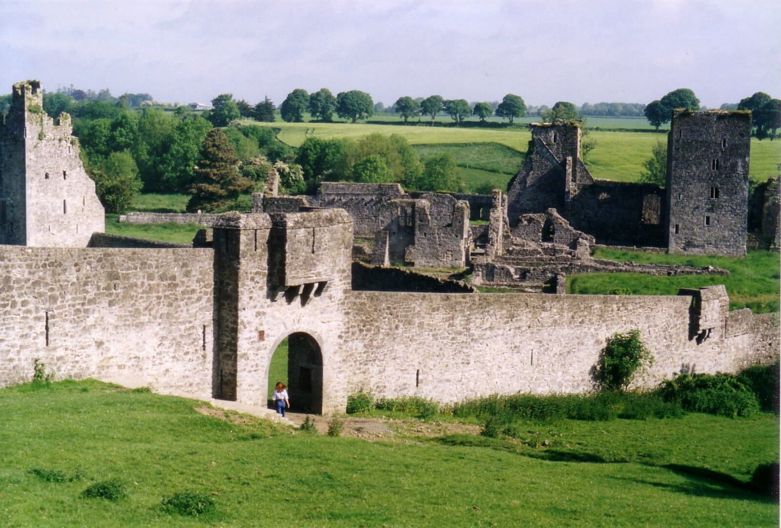 The ruins of Kells, County Kilkenny, Ireland