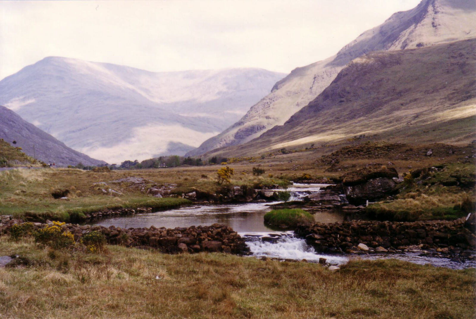 Bundorragh river below Lough Doo, County Mayo, Ireland