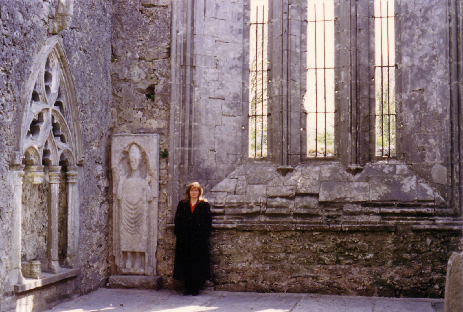 12th century cathedral at Kilfenora, County Clare, Ireland