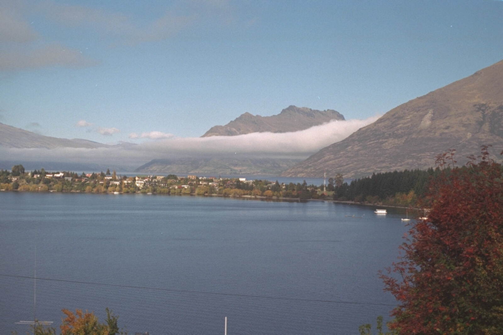 The Long White Cloud over Lake Wakatipu, New Zealand