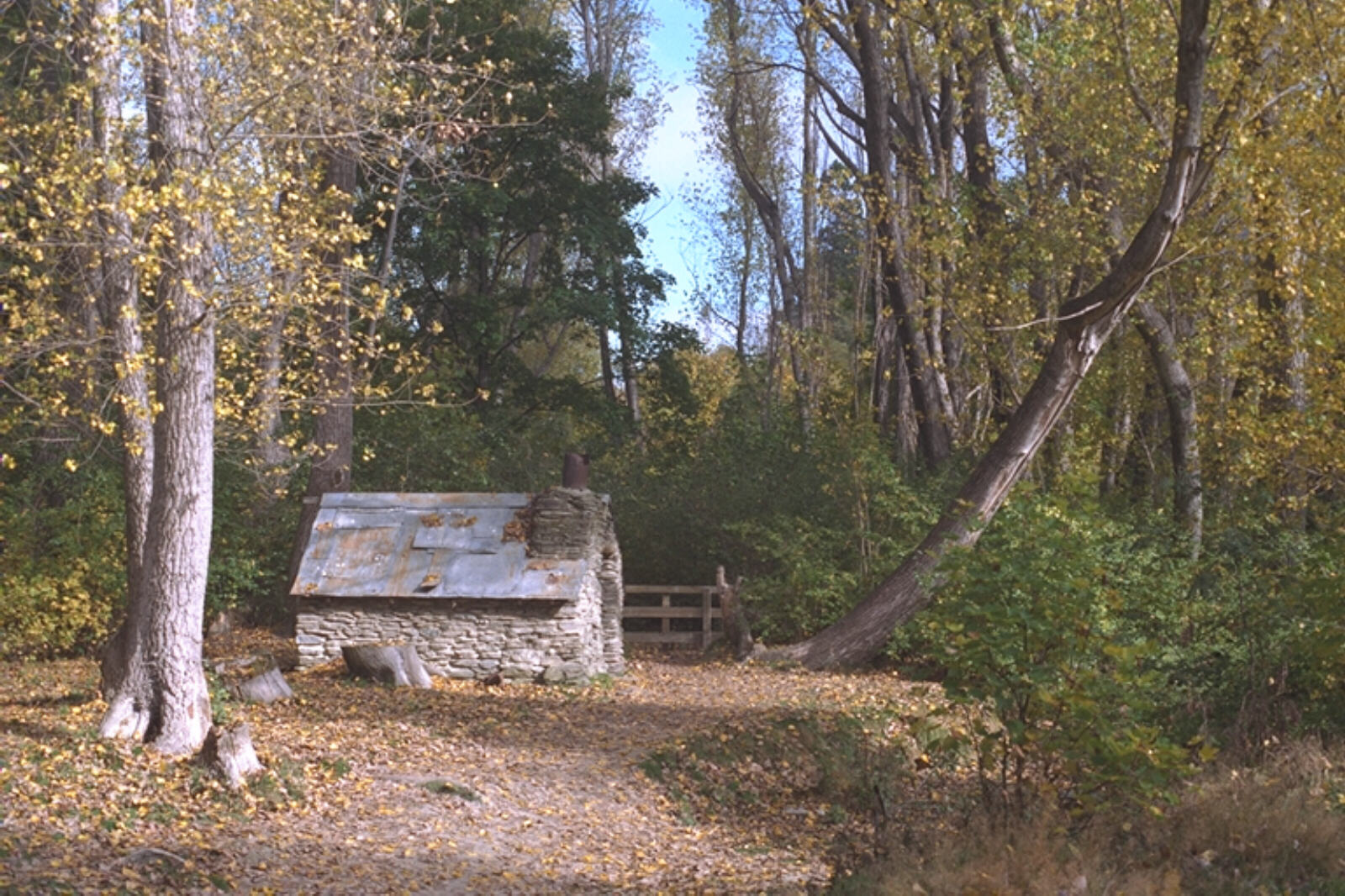 Chinese miner's cottage at Arrowtown, New Zealand