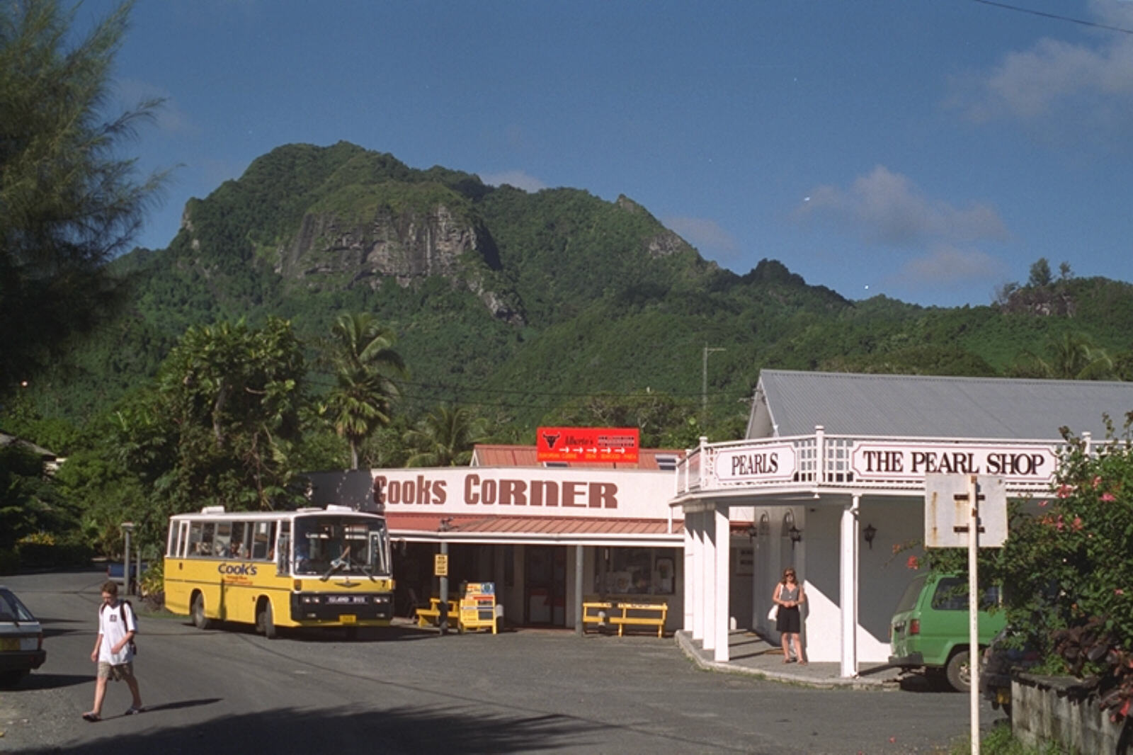 Cook's Corner in Rarotonga, Cook Islands