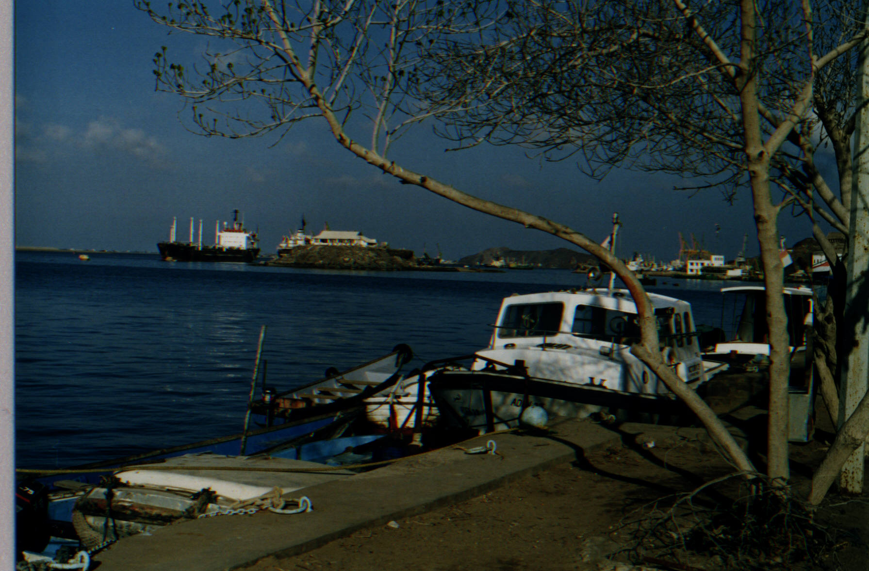 The harbour, Aden