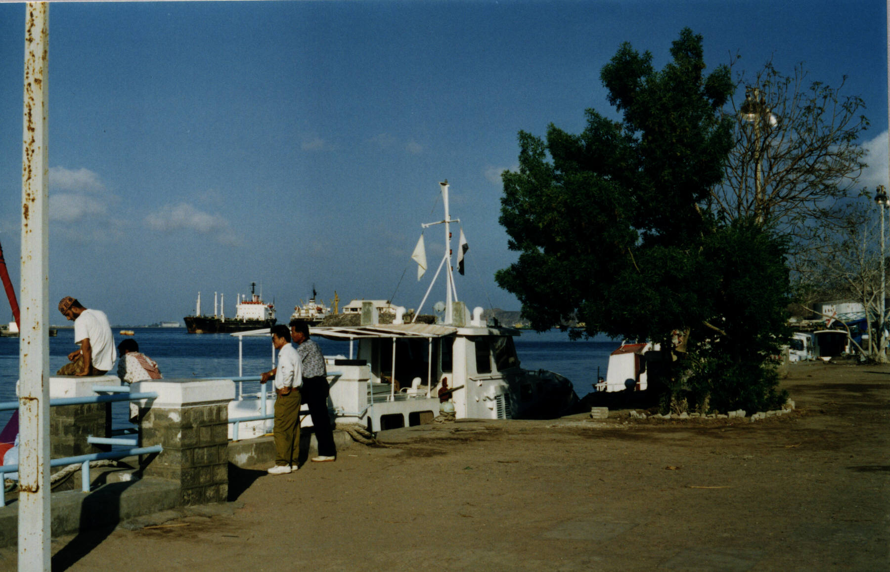 The harbour, Aden