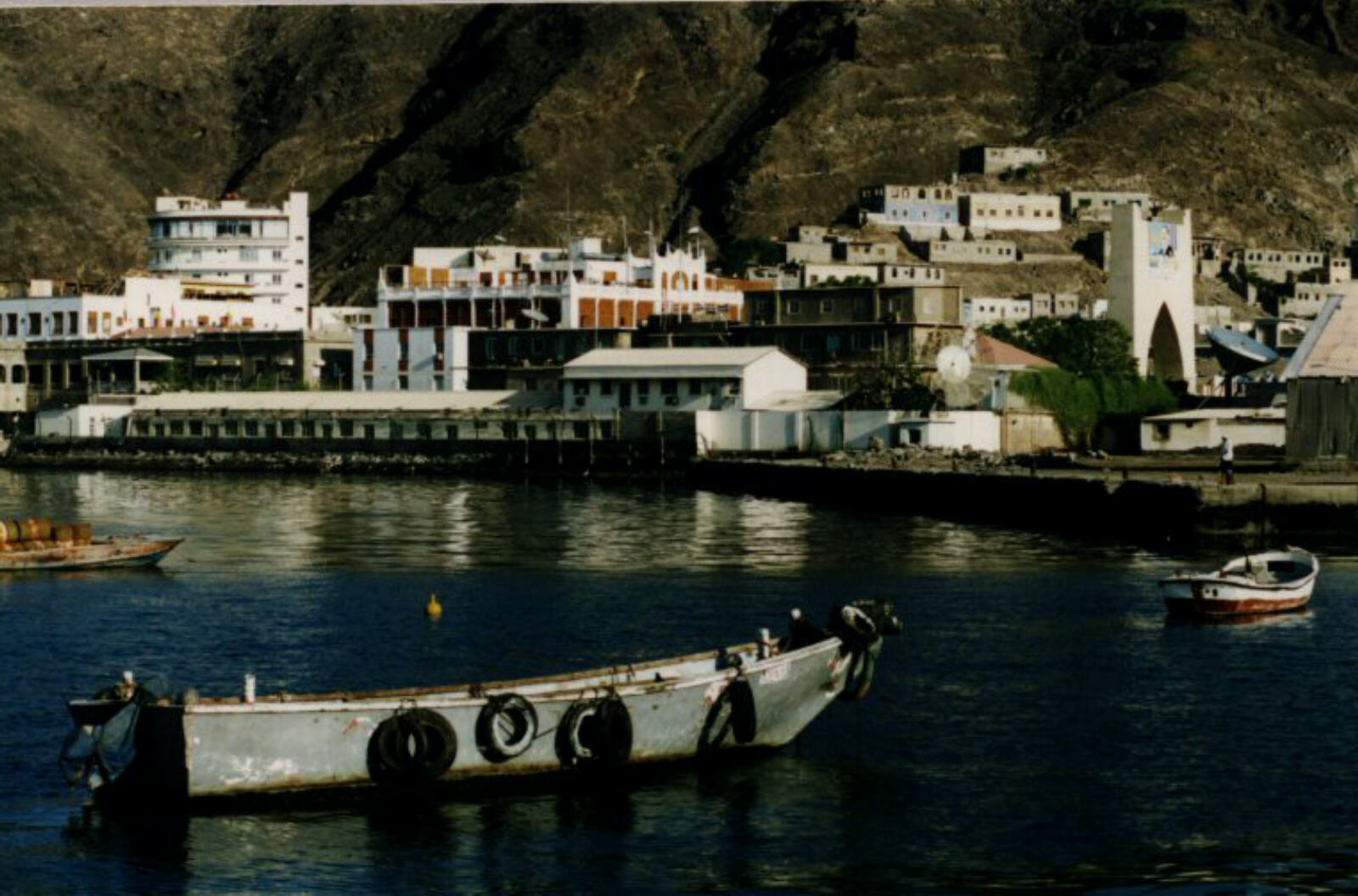 View of the harbour from Steamer Point, Aden, Yemen