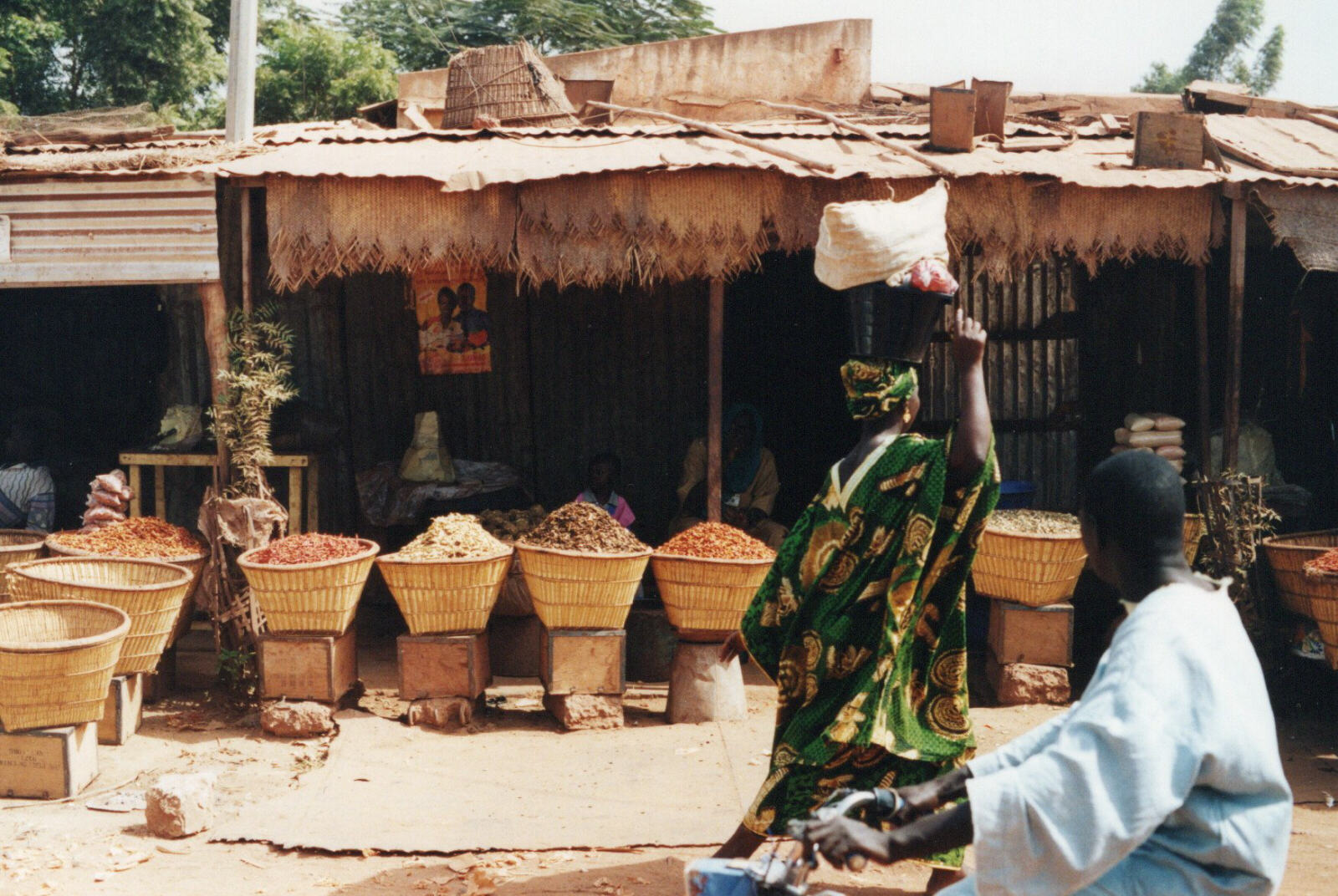In the market at Mopti, Mali