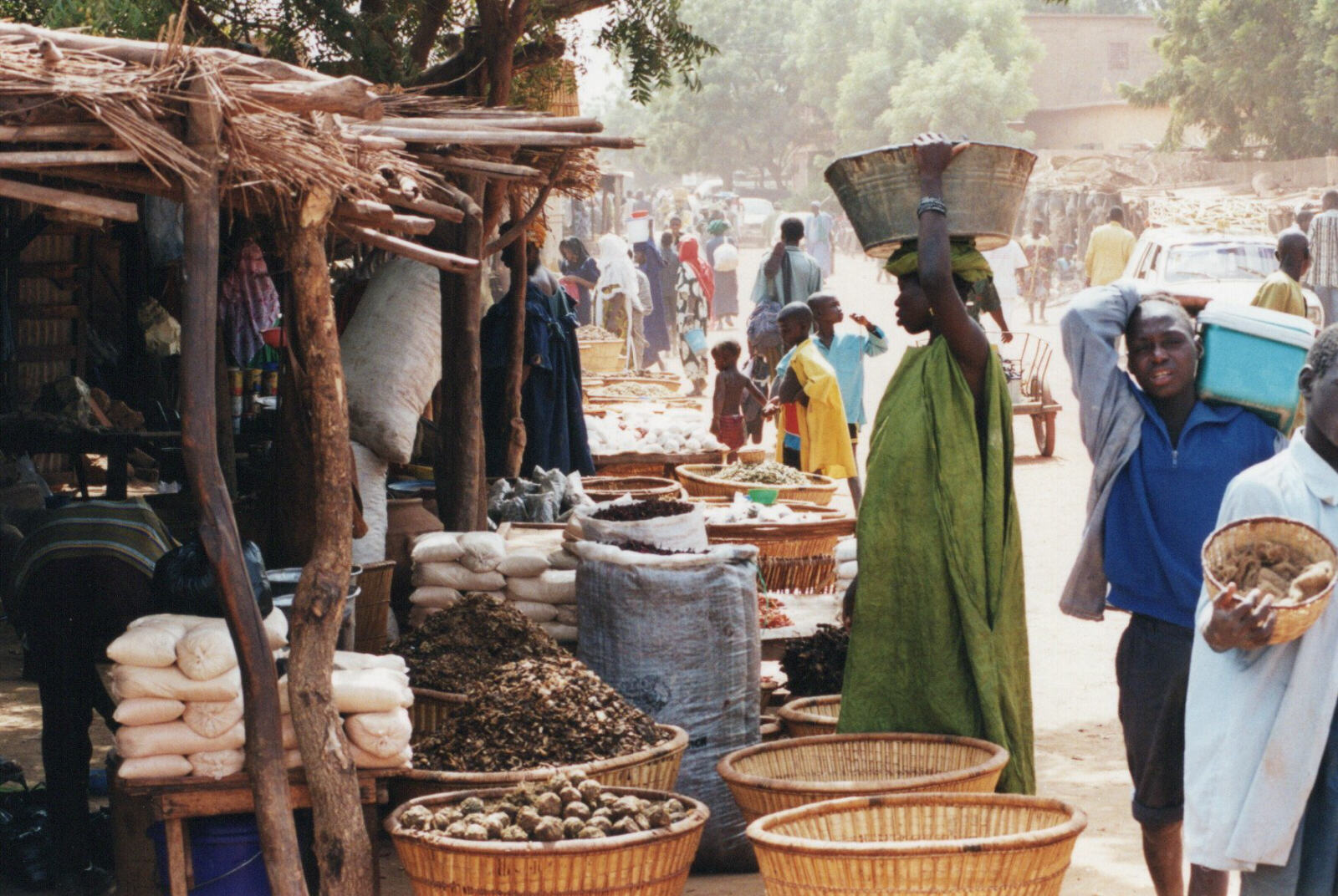 In the market at Mopti, Mali