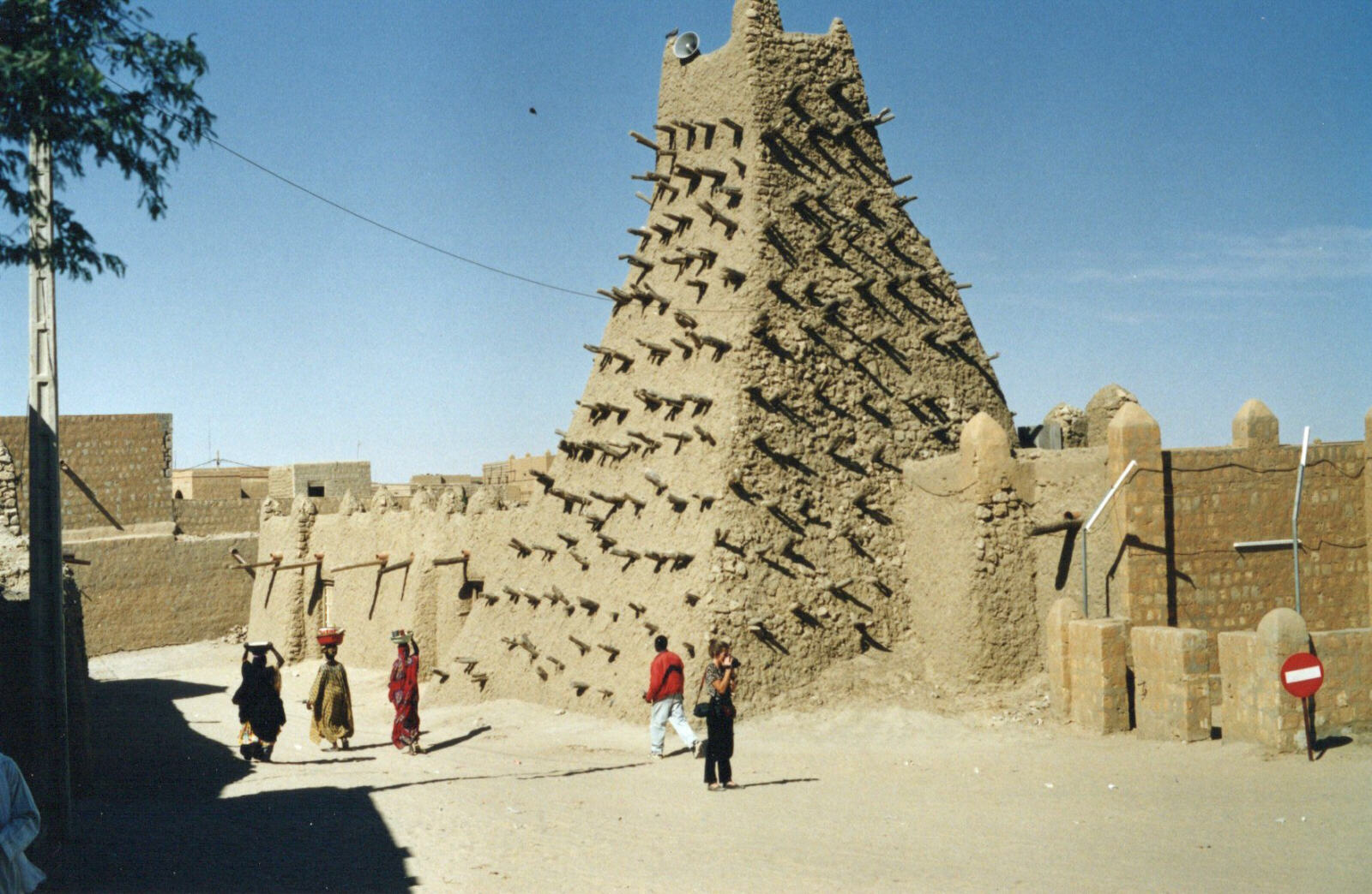The historic Sankore mosque in Timbuktu